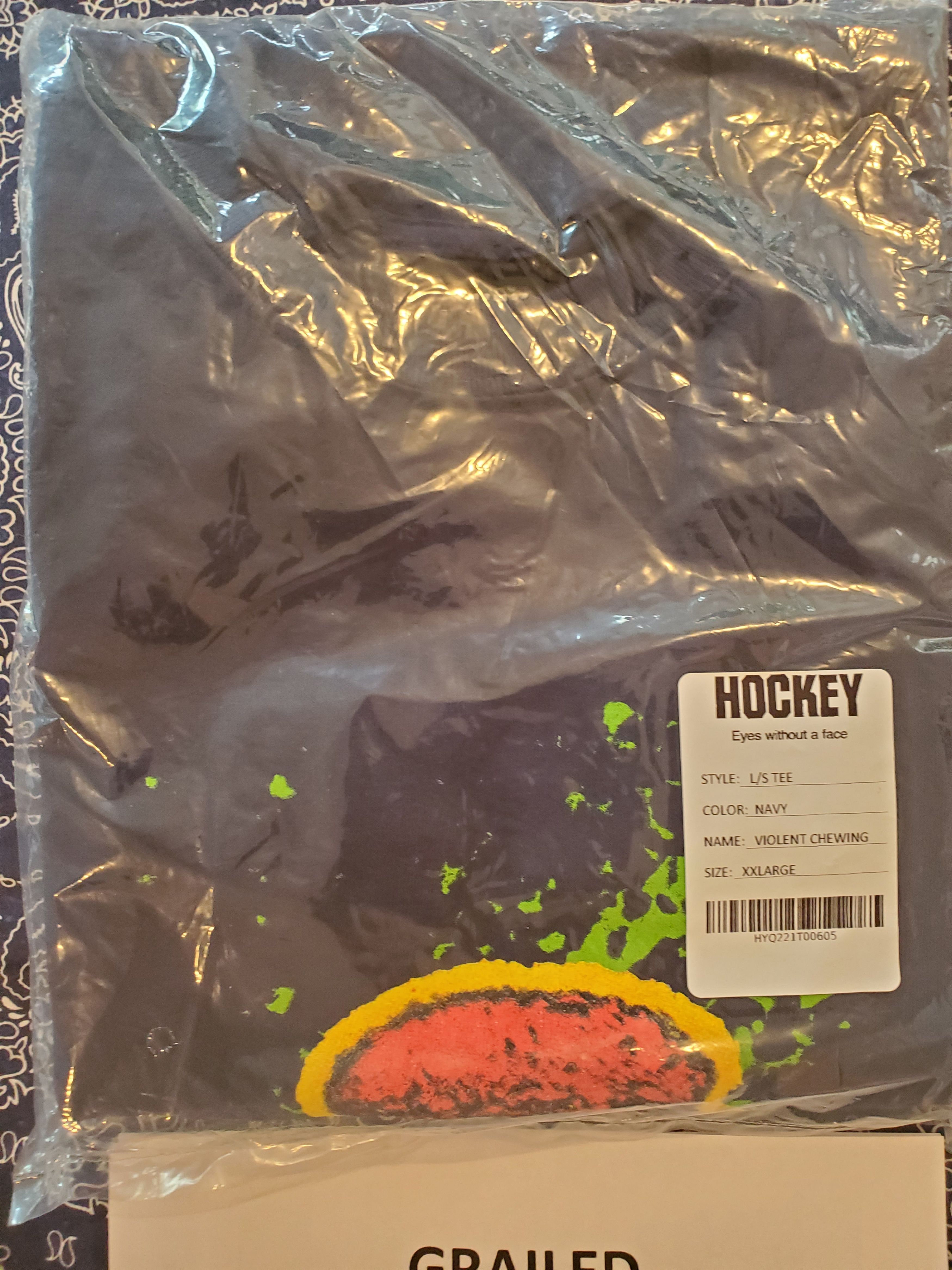Fucking Awesome × NHL HOCKEY VIOLENT CHEWING L/S TEE (NAVY) XXL/2XL Size US XXL / EU 58 / 5 - 3 Thumbnail