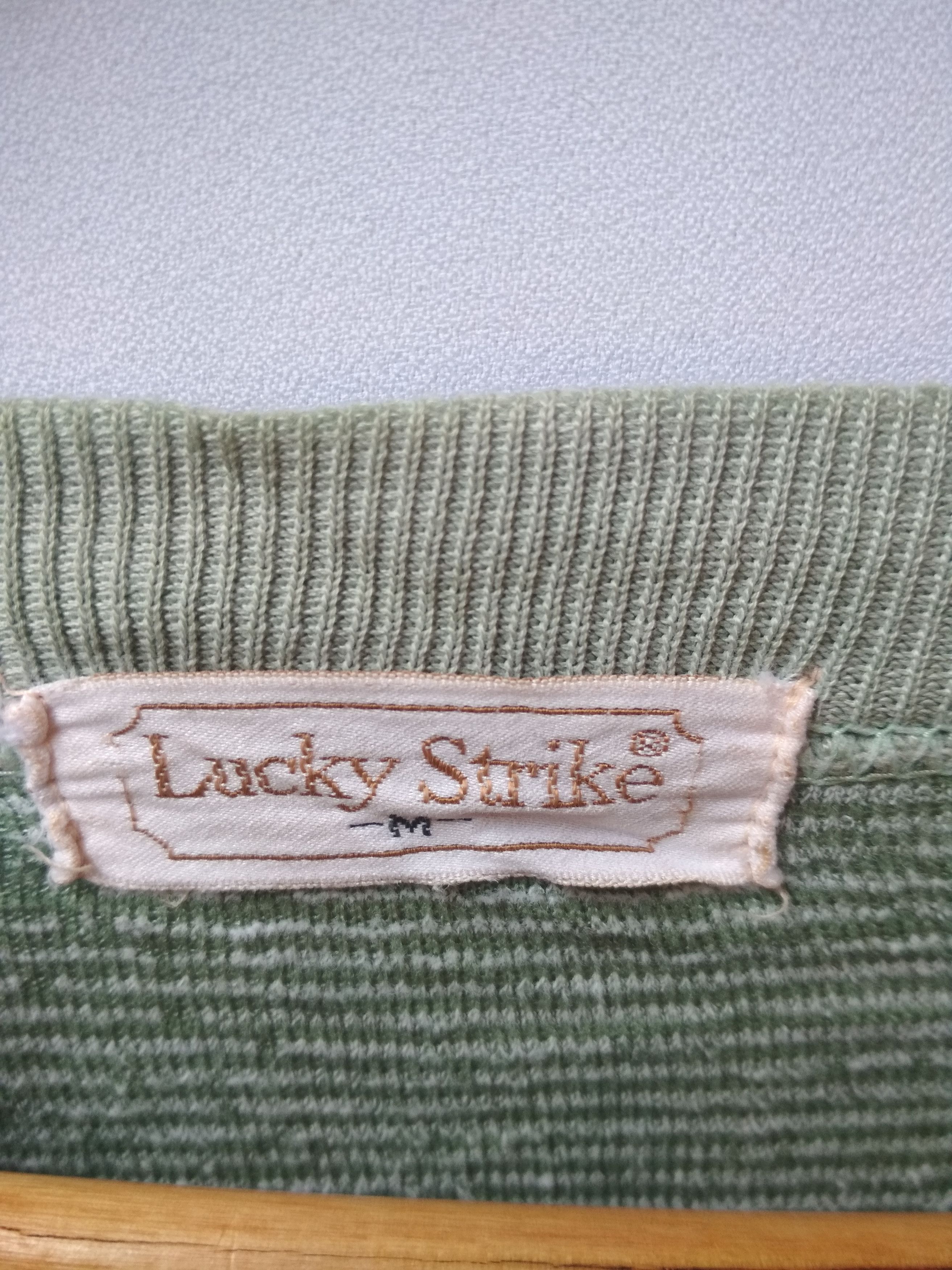 Japanese Brand × Sports Specialties × Vintage LUCKY STRIKE STRIPE LONG SLEEVE SHIRT Size US M / EU 48-50 / 2 - 2 Thumbnail