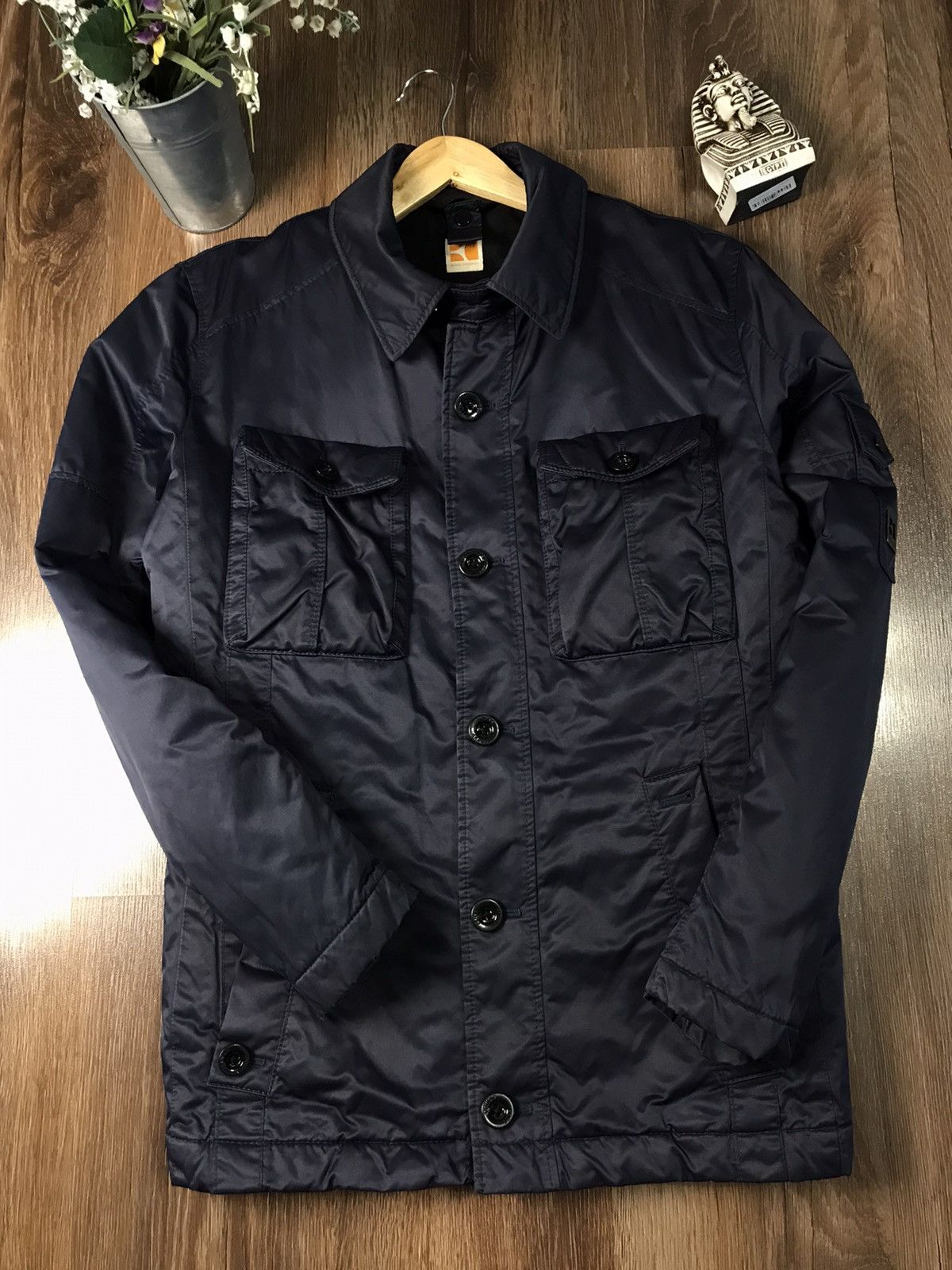 Hugo Boss Orange Jacket | Grailed