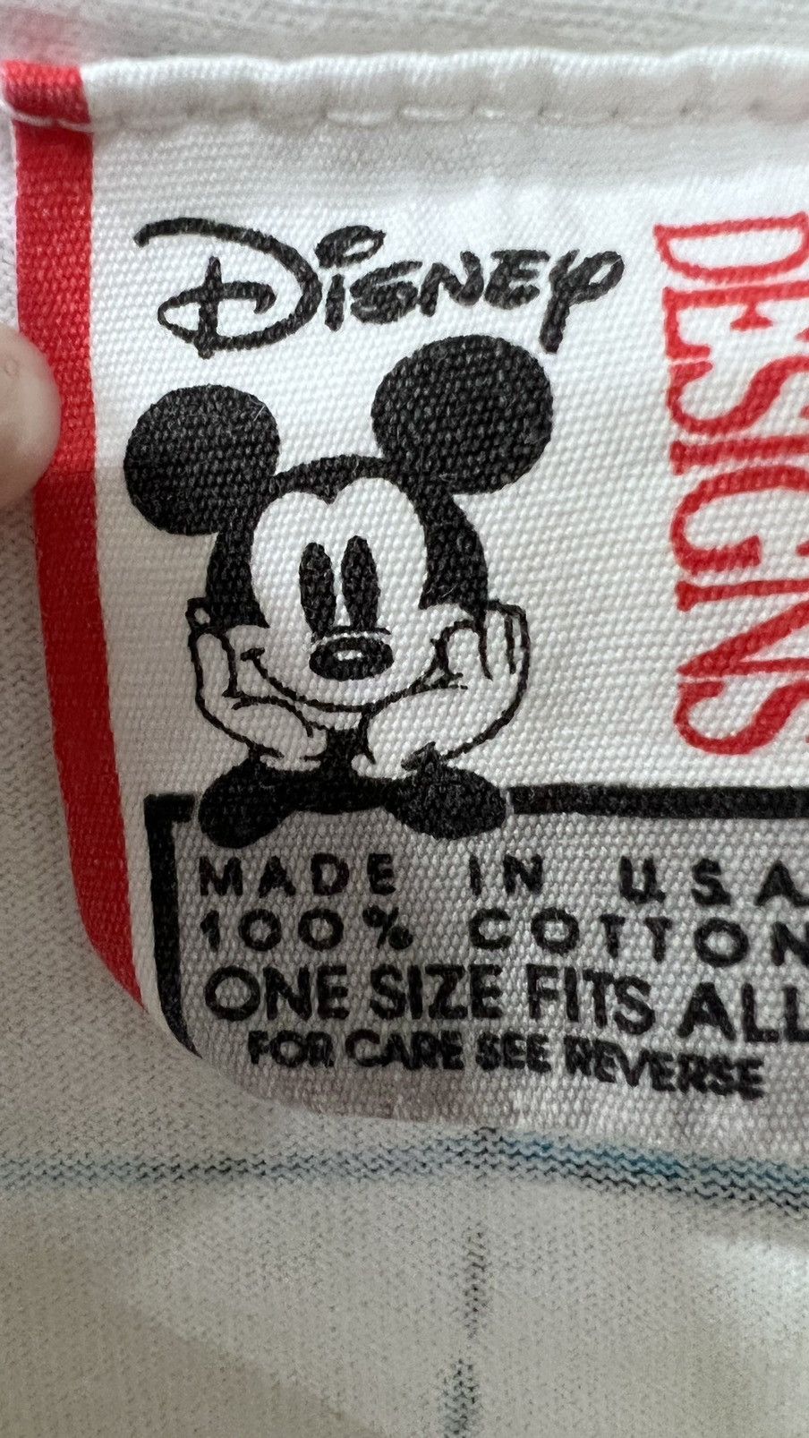 Disney Disney Mickey Mouse AOP Single Stitch Tee! Size US L / EU 52-54 / 3 - 3 Thumbnail