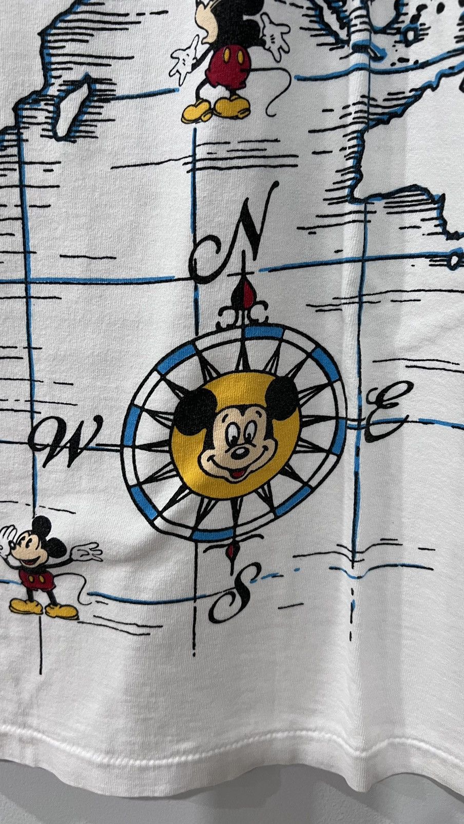 Disney Disney Mickey Mouse AOP Single Stitch Tee! Size US L / EU 52-54 / 3 - 6 Thumbnail
