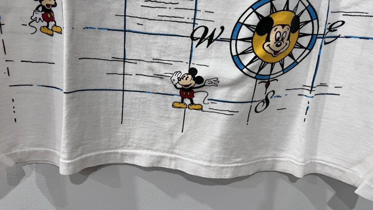 Disney Disney Mickey Mouse AOP Single Stitch Tee! Size US L / EU 52-54 / 3 - 5 Thumbnail