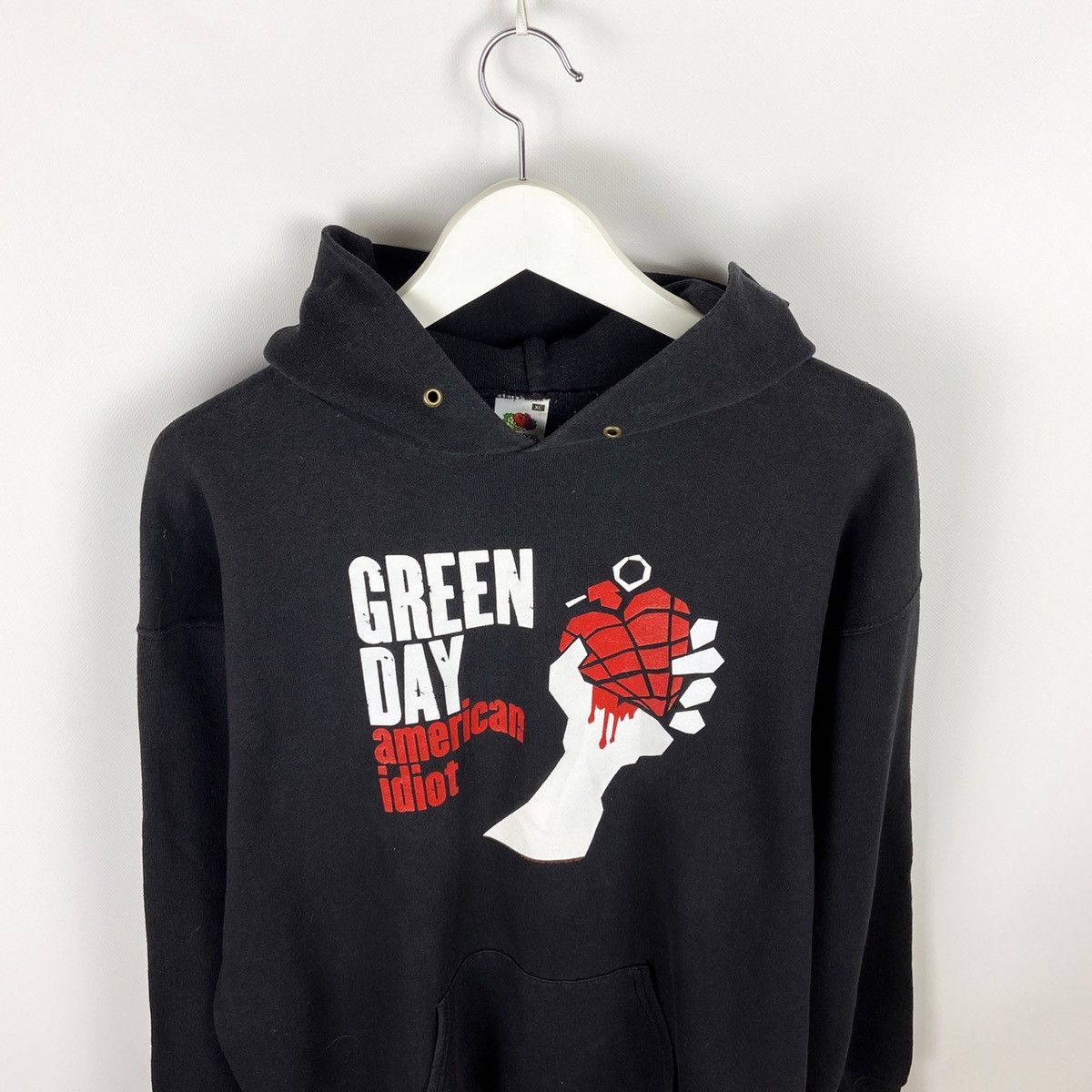 Band Tees Vintage 00s Green Day American Idiot 2004 Cinder hoodie Size US XL / EU 56 / 4 - 2 Thumbnail