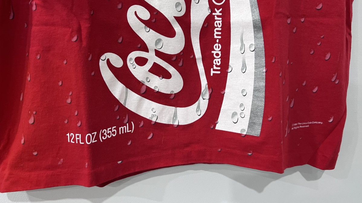 Coca Cola 1994 Coca-Cola Can printed Single Stitch TShirt Size XL Size US XL / EU 56 / 4 - 4 Thumbnail