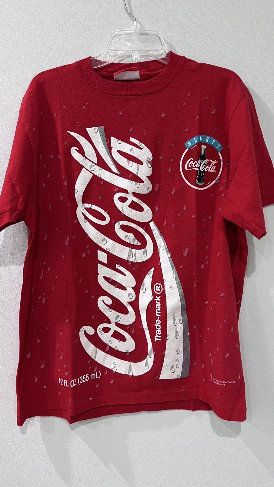 Coca Cola 1994 Coca-Cola Can printed Single Stitch TShirt Size XL Size US XL / EU 56 / 4 - 1 Thumbnail