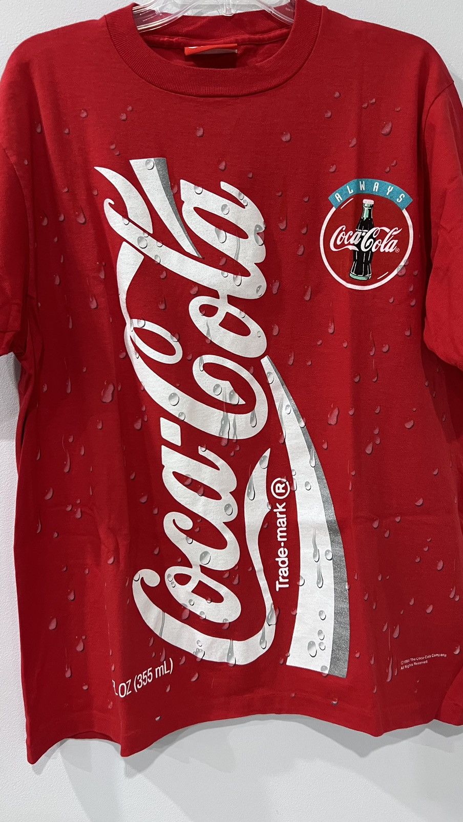 Coca Cola 1994 Coca-Cola Can printed Single Stitch TShirt Size XL Size US XL / EU 56 / 4 - 2 Thumbnail