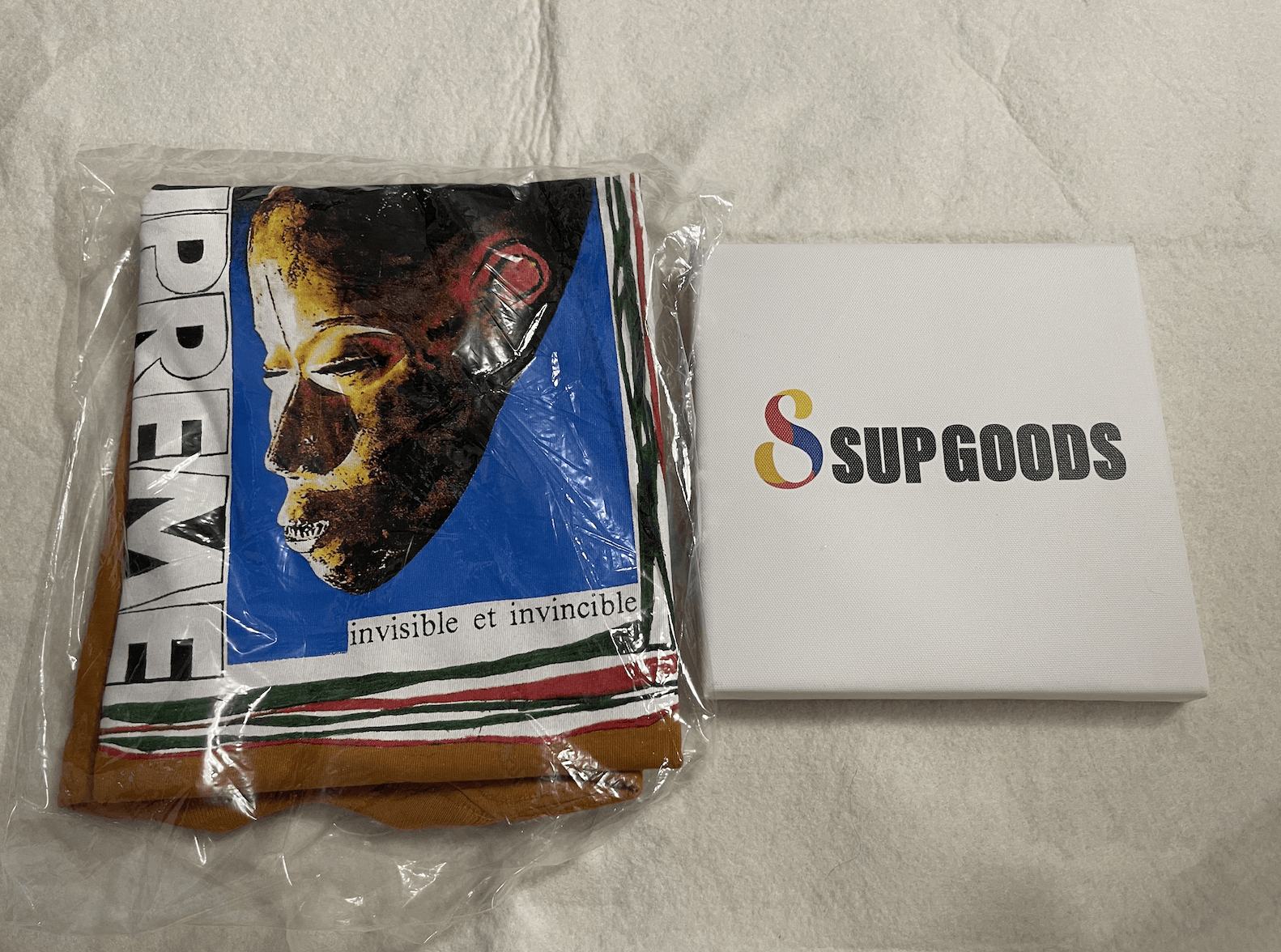 Supreme Supreme Mask Tee Burnt Orange Size (L) Size US L / EU 52-54 / 3 - 4 Thumbnail