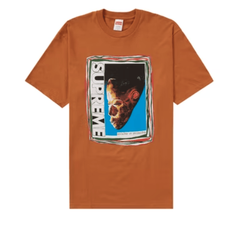 Supreme Supreme Mask Tee Burnt Orange Size (L) Size US L / EU 52-54 / 3 - 1 Thumbnail