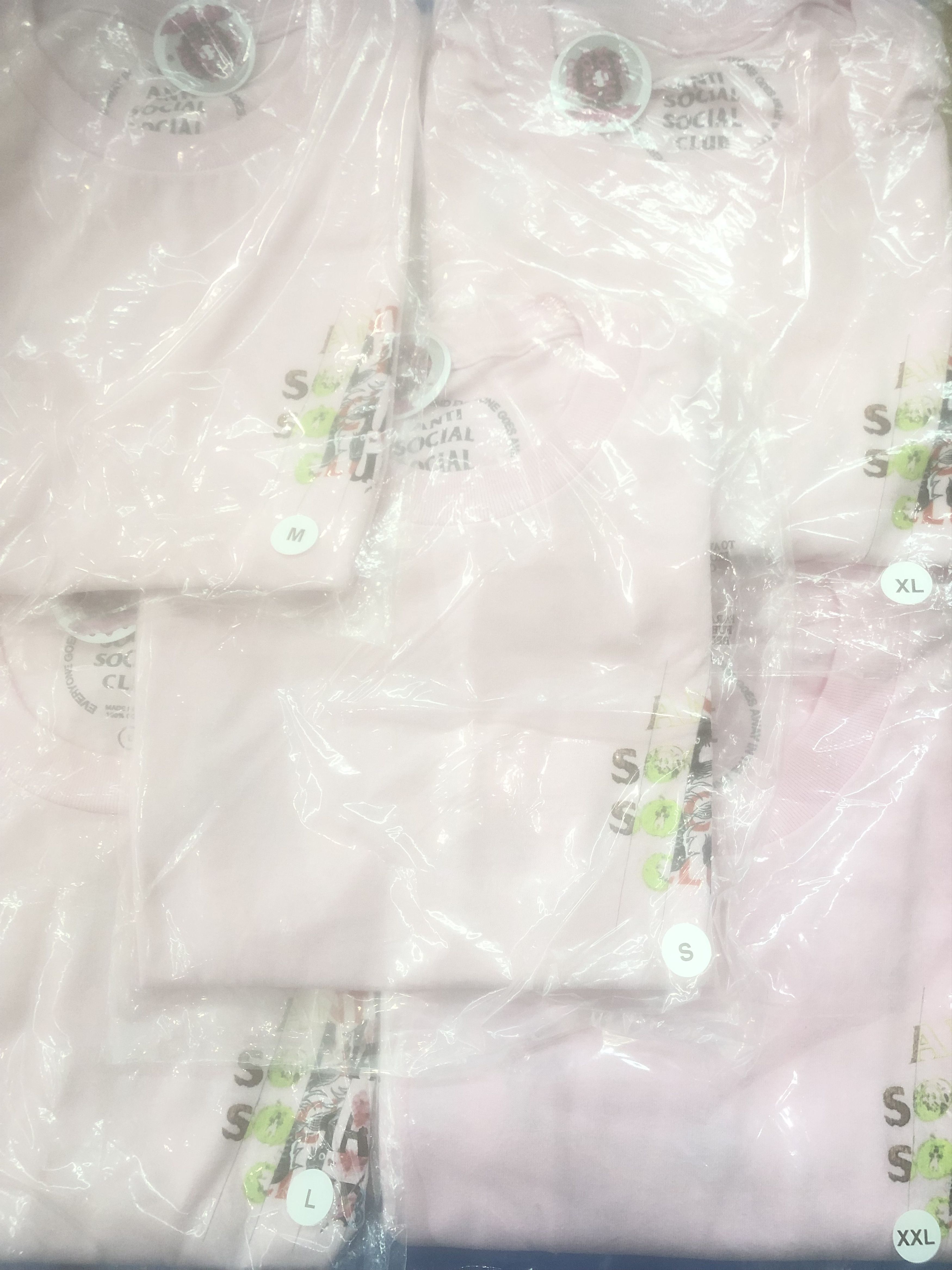 Anti Social Social Club × Members Only DS Weekly ASSC Madness Pink Tee BAPE KITH KAWS FTP FOG CDG Size US XL / EU 56 / 4 - 7 Thumbnail