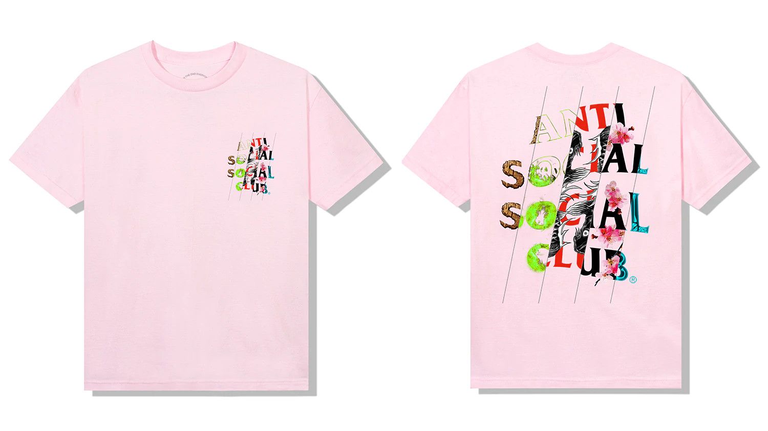 Anti Social Social Club × Members Only DS Weekly ASSC Madness Pink Tee BAPE KITH KAWS FTP FOG CDG Size US XL / EU 56 / 4 - 1 Thumbnail