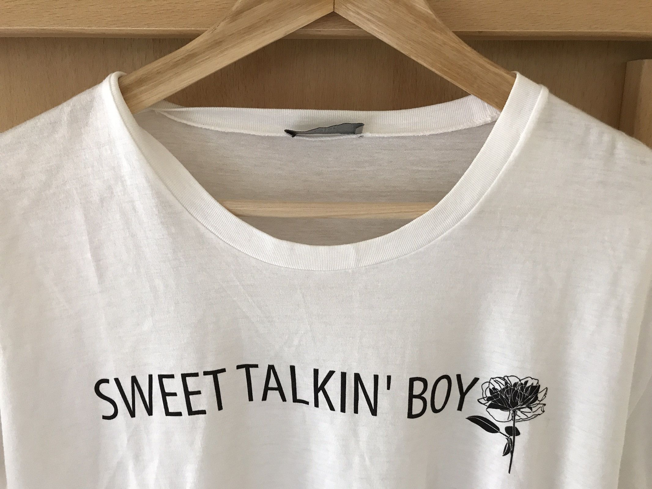 Dior Homme 00ss Sweet Talkin Boy T Shirt