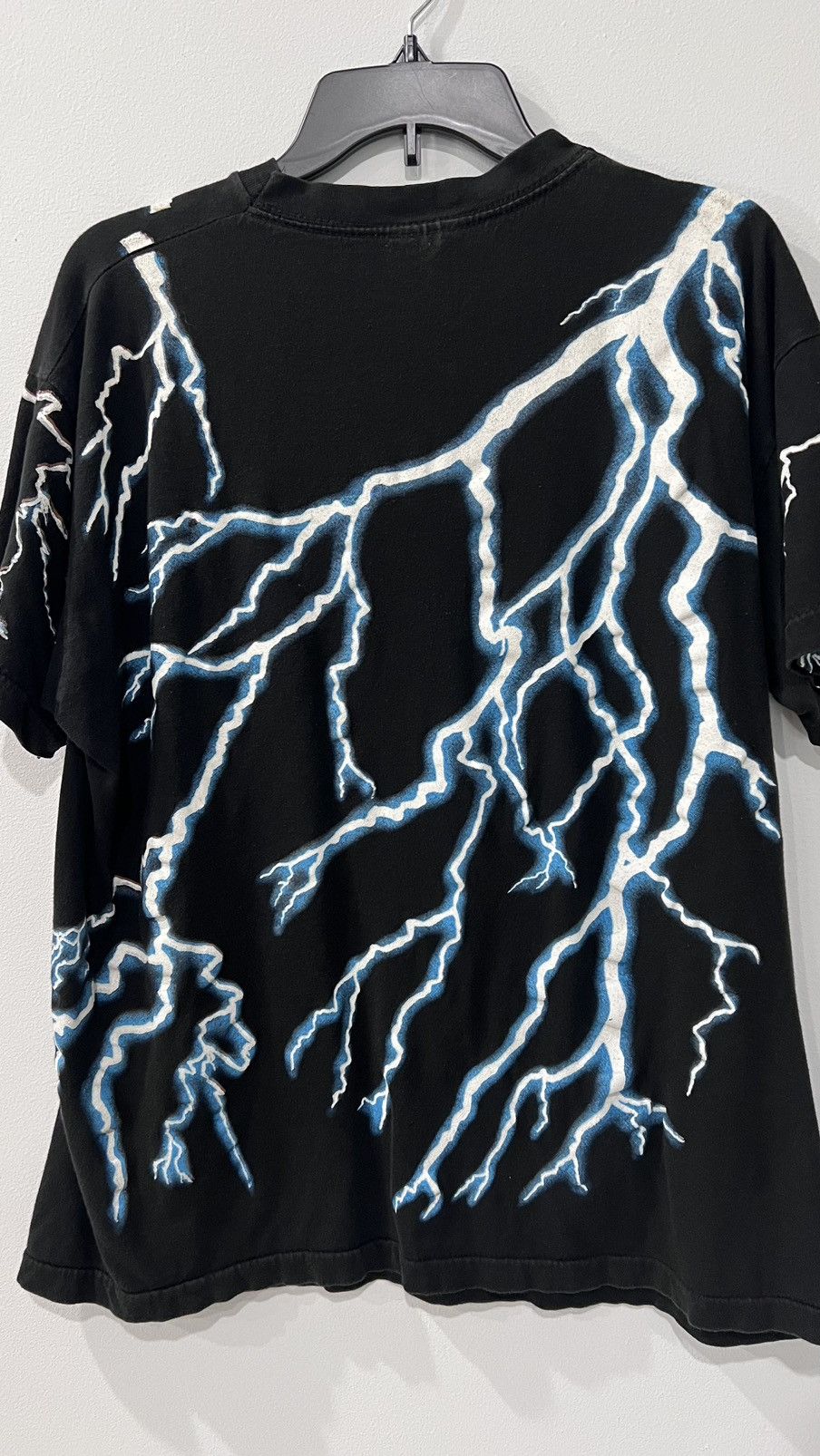 Vintage American Thunder AOP Single Stitch TShirt Size XL Size US XL / EU 56 / 4 - 4 Thumbnail