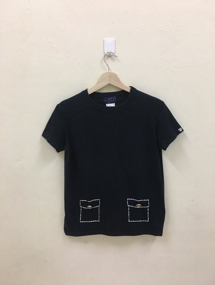 Bapy Busy Working Lady Black Tshirt