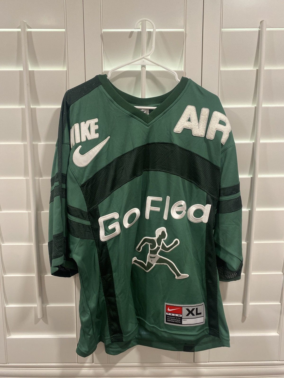 【専用】正規品 NIKE×CPFM Jersey top green Nike x Cactus Plant Flea Market Go Flea Short-Sleeved Jersey