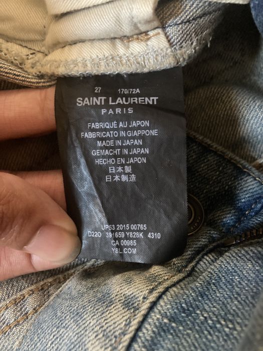 Saint Laurent Paris 2015A/W crash skinnies Size US 28 / EU 44 - 5 Preview