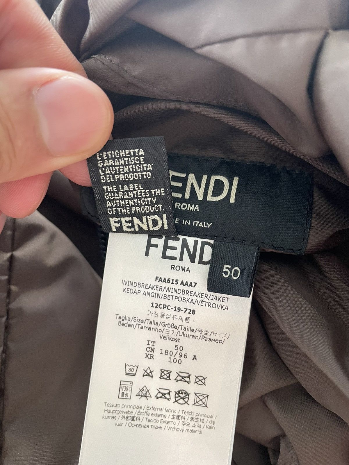 Fendi $2,500 Super Runway FF Logo Fendi Jacket Reversible Size US L / EU 52-54 / 3 - 8 Thumbnail