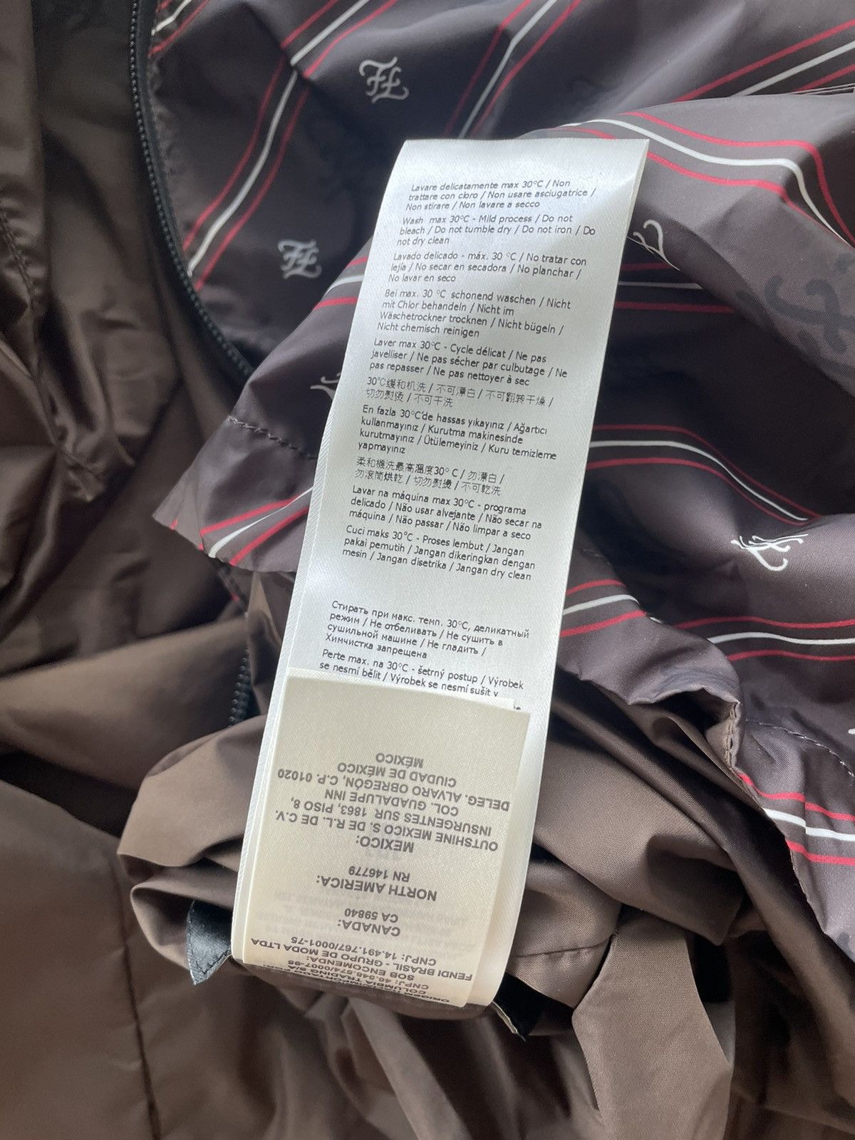 Fendi $2,500 Super Runway FF Logo Fendi Jacket Reversible Size US L / EU 52-54 / 3 - 24 Thumbnail