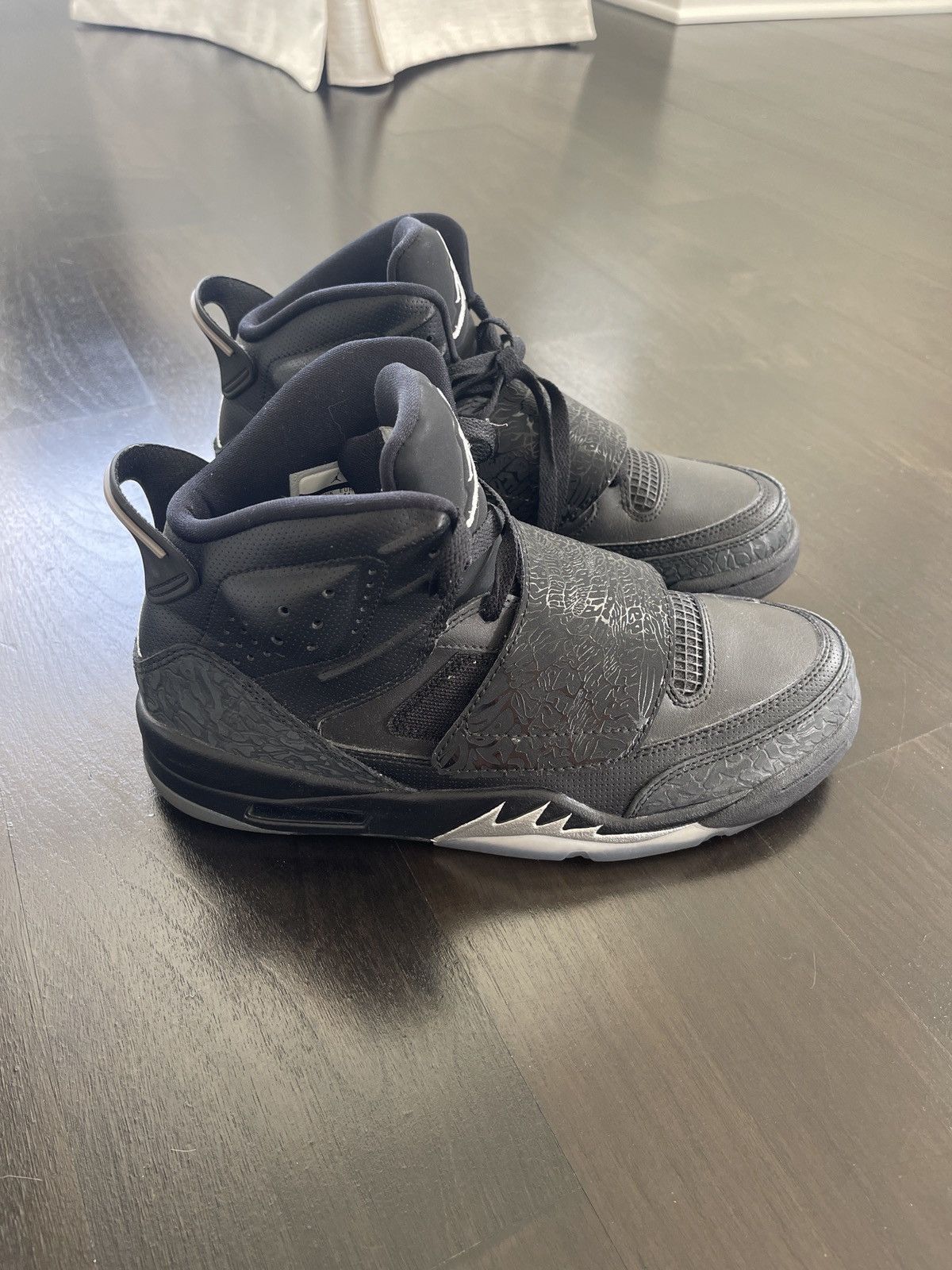 Jordan Son Of Mars Black Cat Grailed