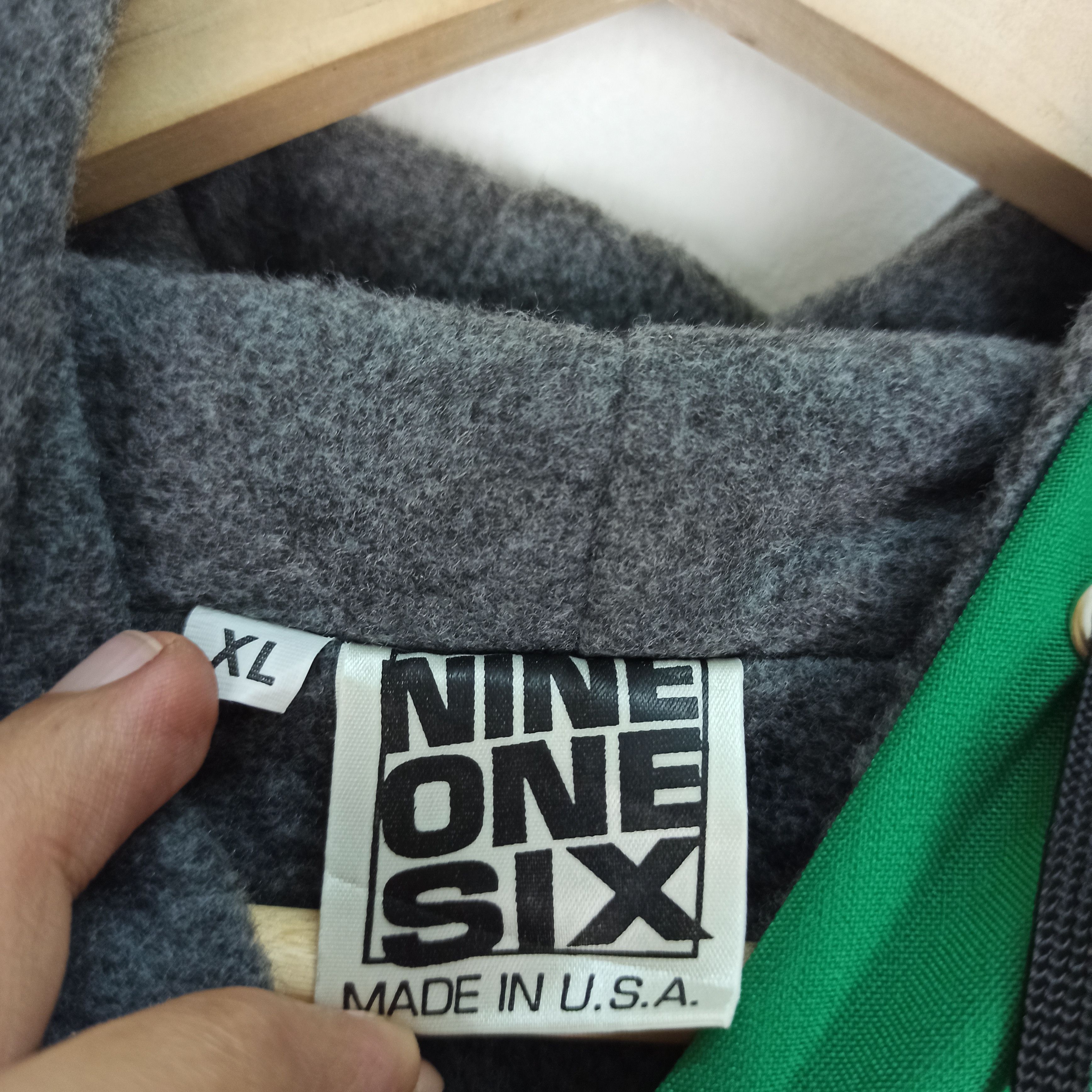 Other Vintage Rare Nine One Six America Hoodie Jacket Made in Usa Size US XL / EU 56 / 4 - 9 Thumbnail