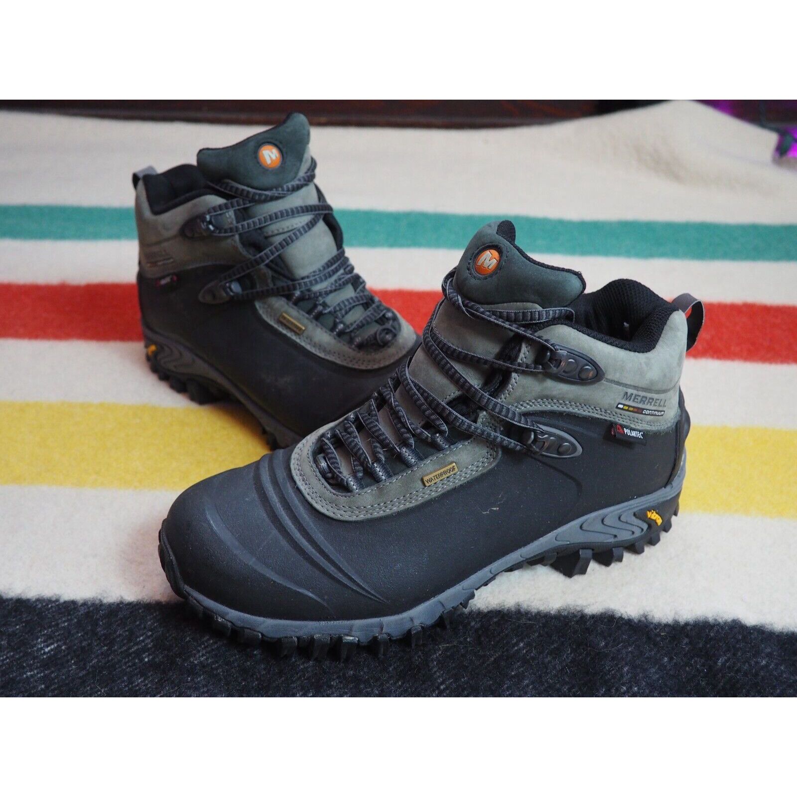 merrell continuum waterproof hiking boots