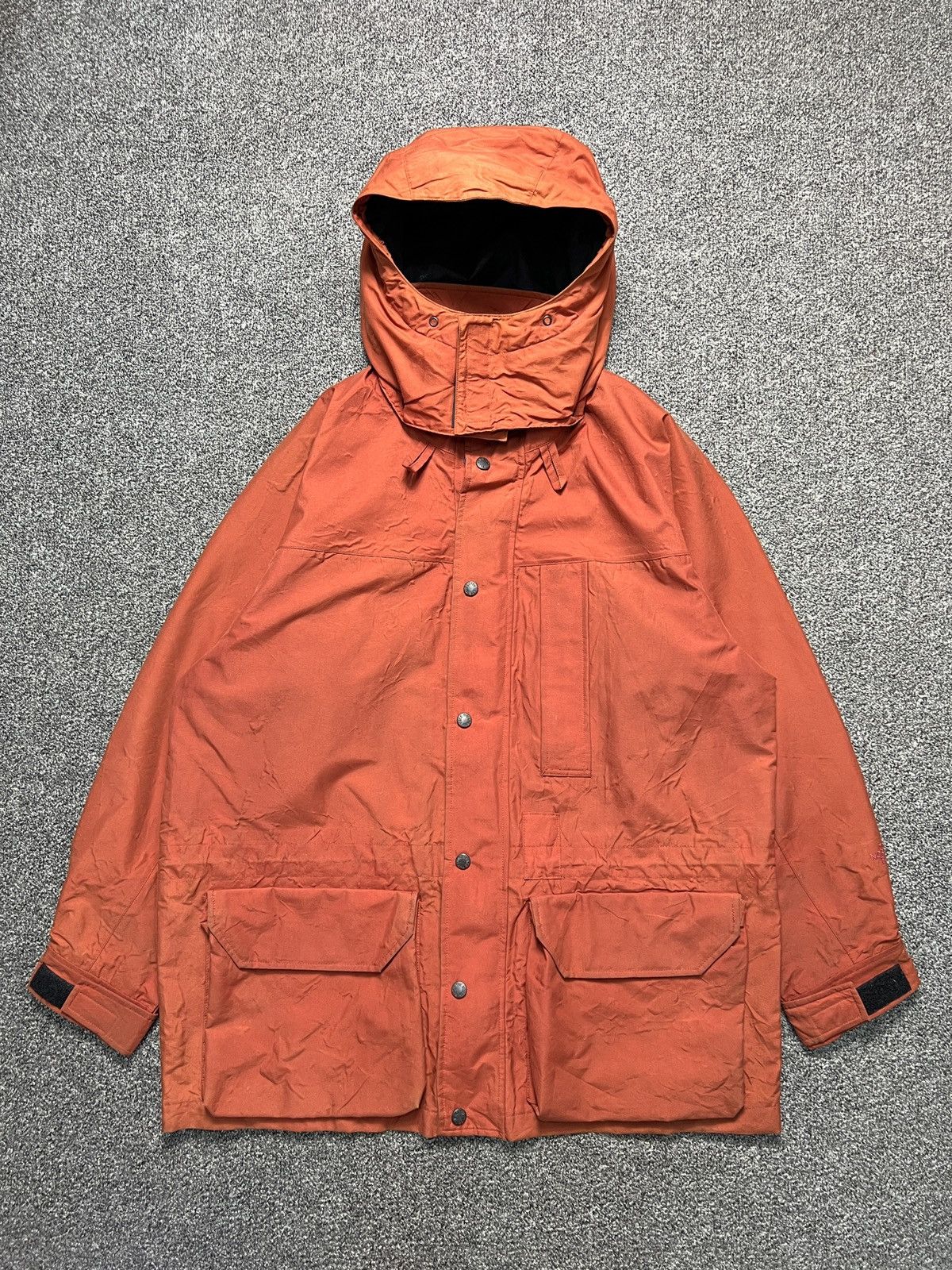 Vintage The North Face Gore Tex Mountain Parka Sun Fade Jacket 