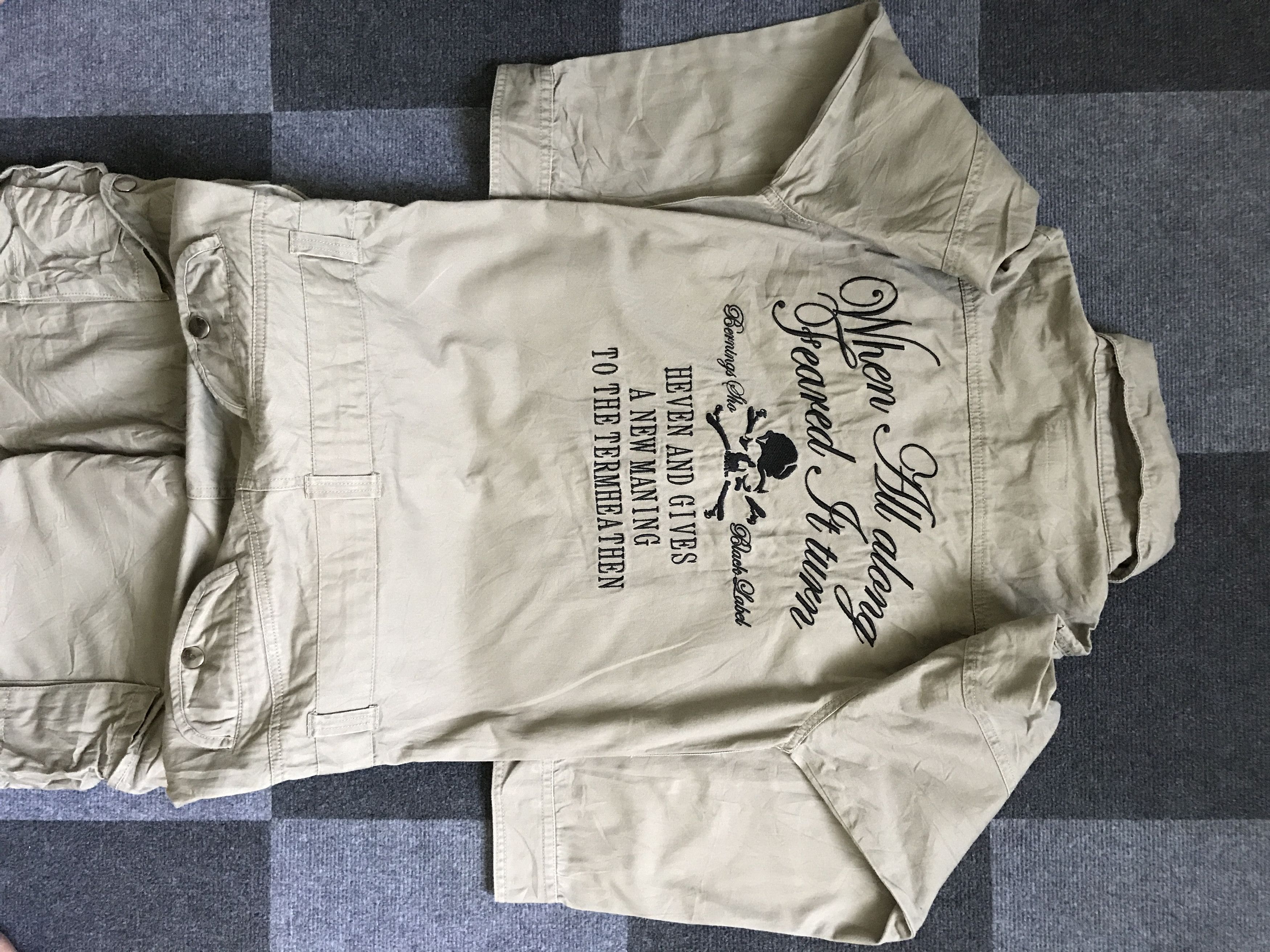 Japanese Brand × Seditionaries CVA2 Bernings Sho Japan Seditionaries Punk Coverall Size US 35 - 14 Thumbnail