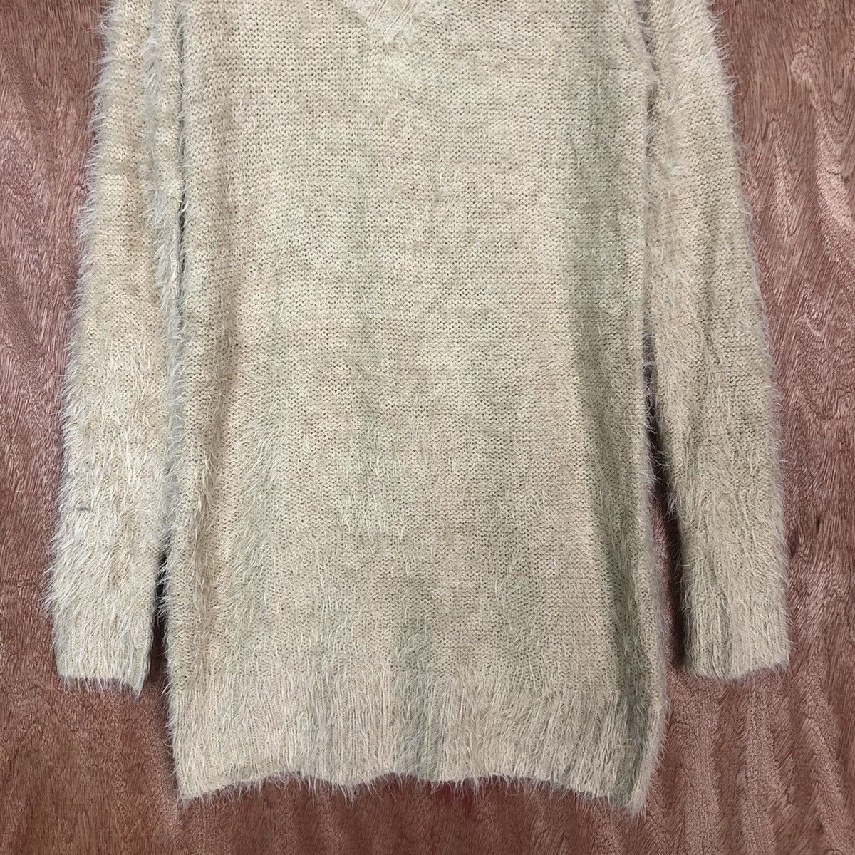 Japanese Brand Park Girl Brown Mohair Knitwear #0460 Size US M / EU 48-50 / 2 - 8 Thumbnail