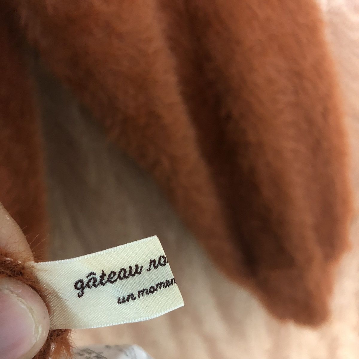 Homespun Knitwear × Japanese Brand Japan Brown Mohair Shag Shaggy Knitwear #0462 Size US M / EU 48-50 / 2 - 14 Thumbnail