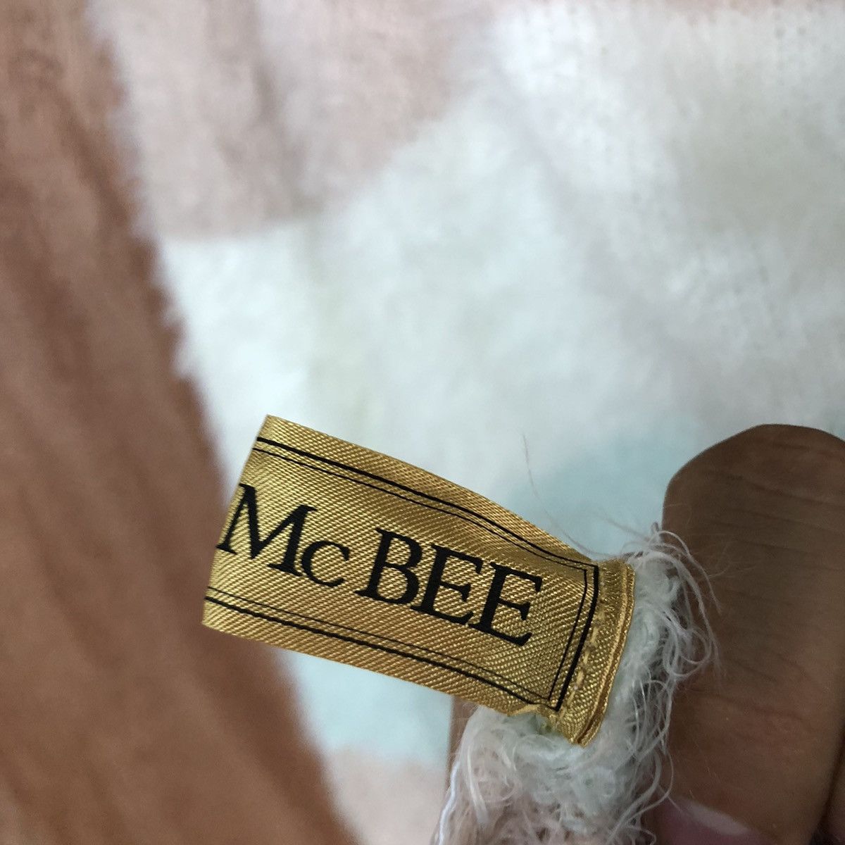 Homespun Knitwear × Japanese Brand Cecil Mc Bee Striped Mohair Knitwear sweater #0458 Size US M / EU 48-50 / 2 - 15 Thumbnail