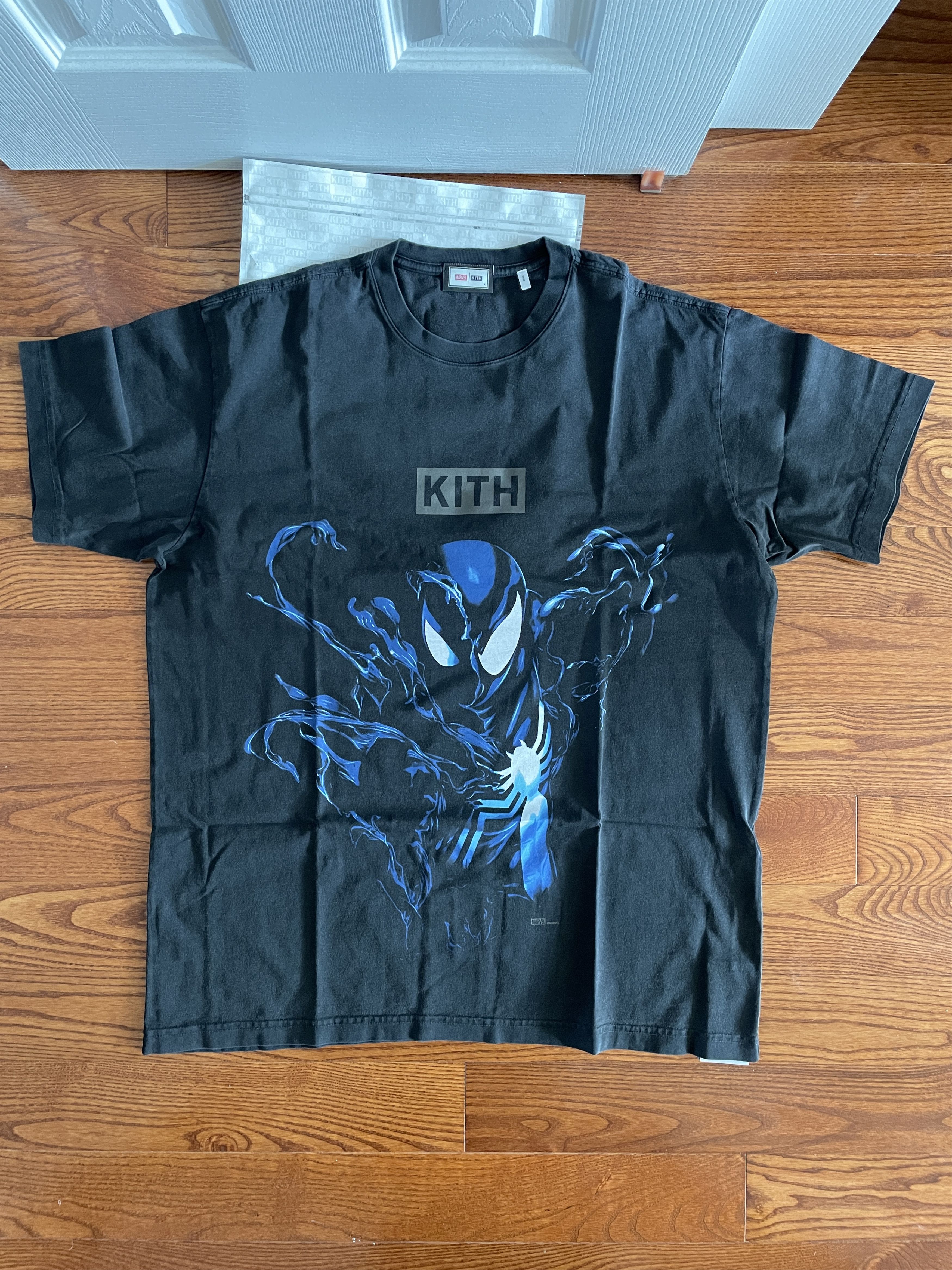 【新品未使用】KITH spider man black suit Tシャツ