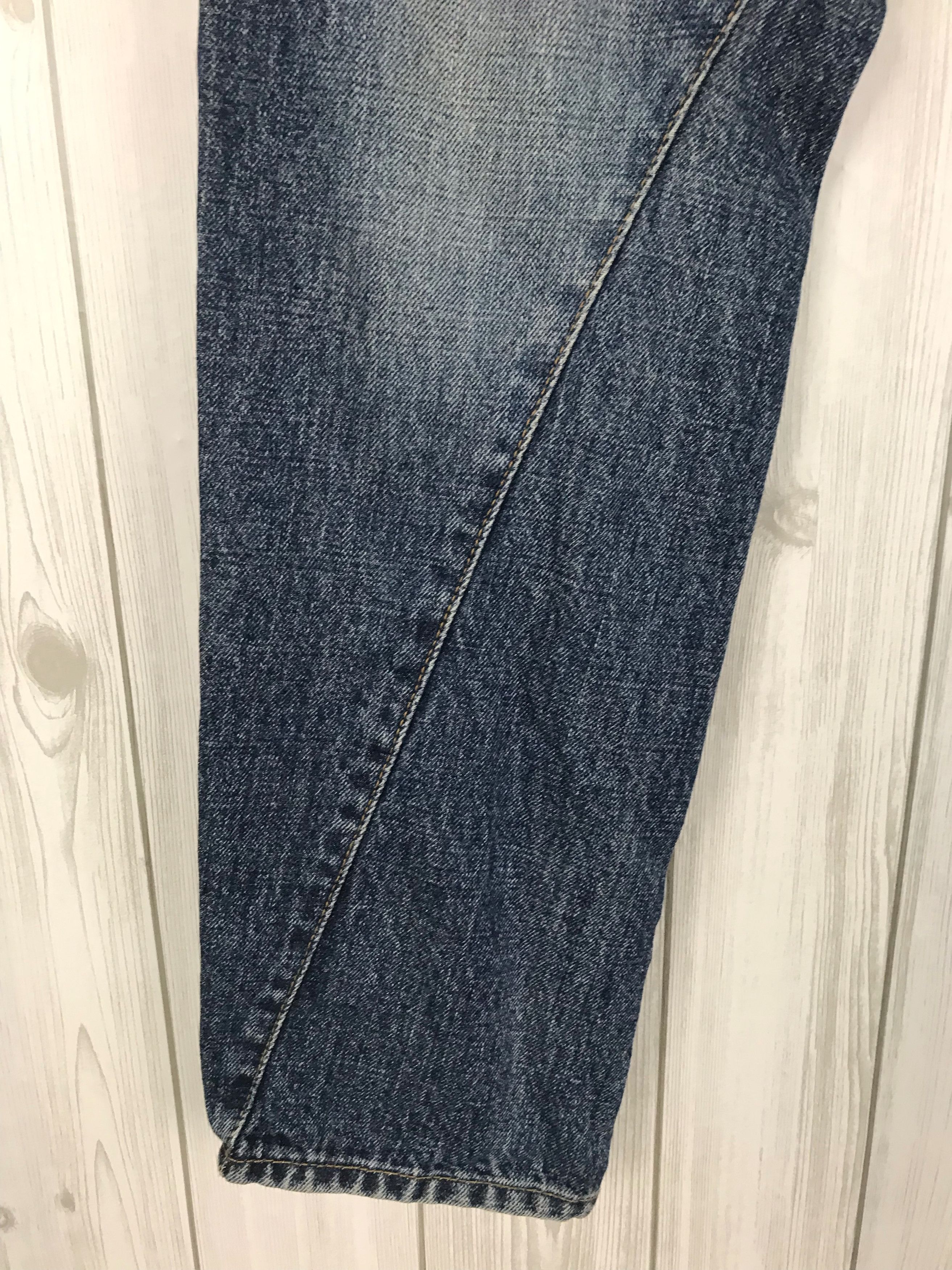Hysteric Glamour Ehyphen World Gallery Zipper Cargo Drop Crotch Denim Jeans Size US 30 / EU 46 - 7 Thumbnail
