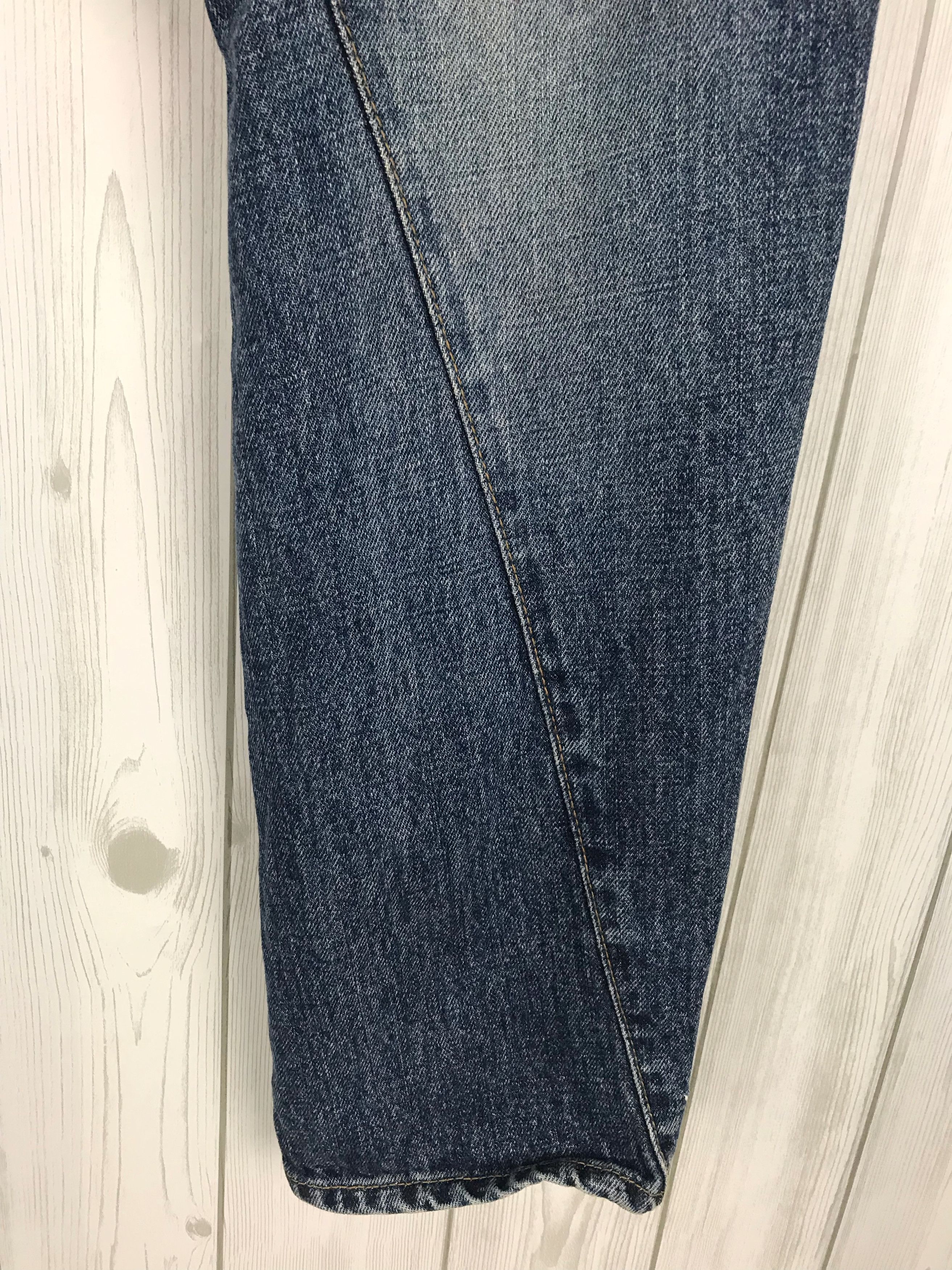 Hysteric Glamour Ehyphen World Gallery Zipper Cargo Drop Crotch Denim Jeans Size US 30 / EU 46 - 8 Thumbnail