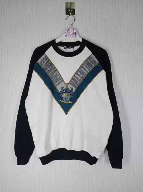 Giovanni Valentino Vintage Giovanni Valentino Italy Crewneck Sweatshirt Size US L / EU 52-54 / 3 - 2 Thumbnail
