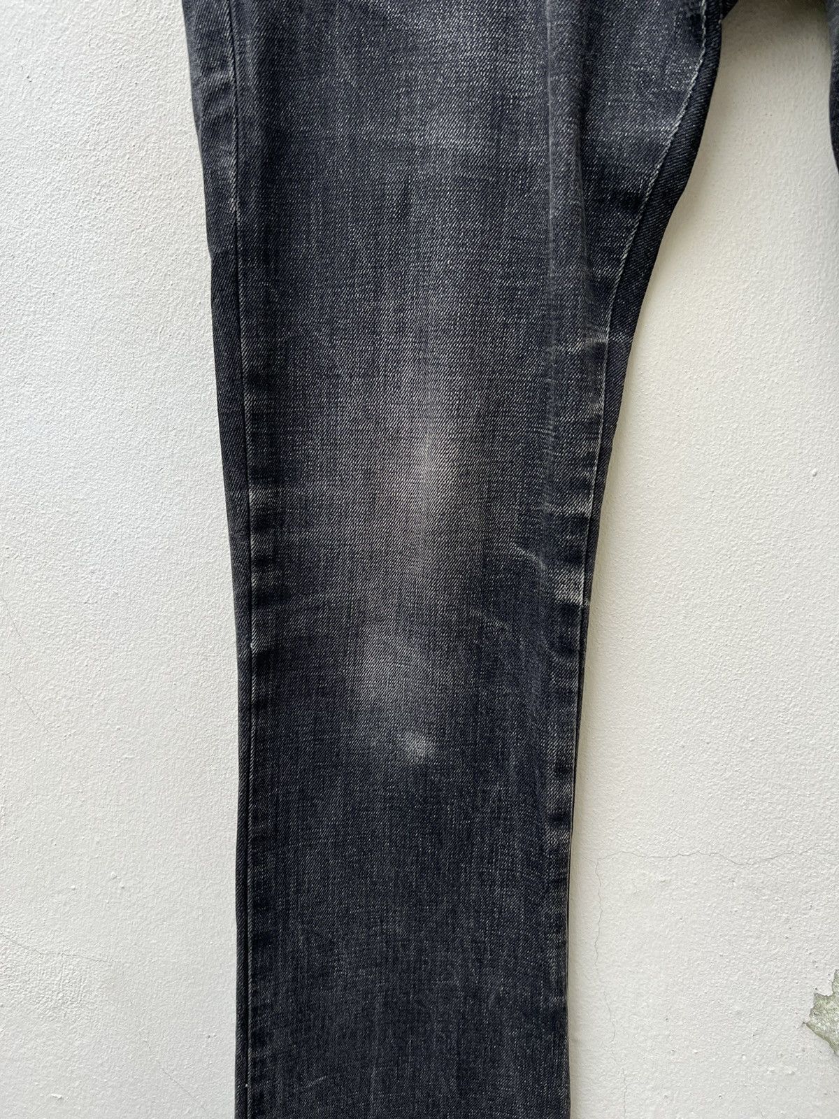 Vintage Vintage Paranoid Japan Zipper Fade Black Denim Flare Jeans Size US 29 - 10 Thumbnail
