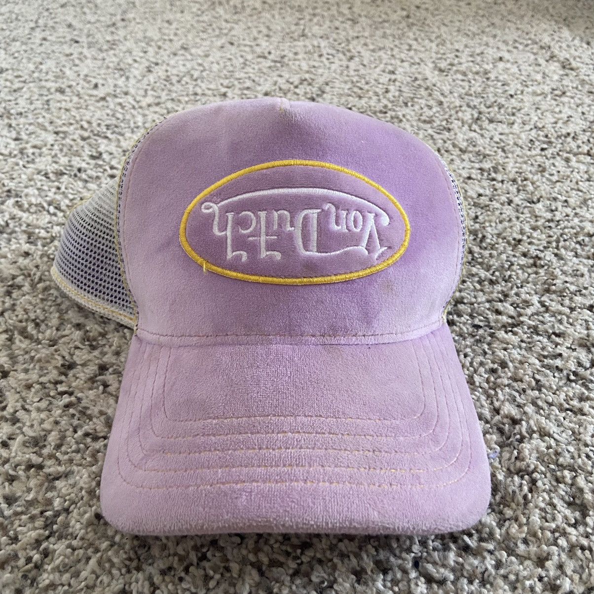 Vintage Von Dutch Pink Trucker Hat Size ONE SIZE - 2 Thumbnail