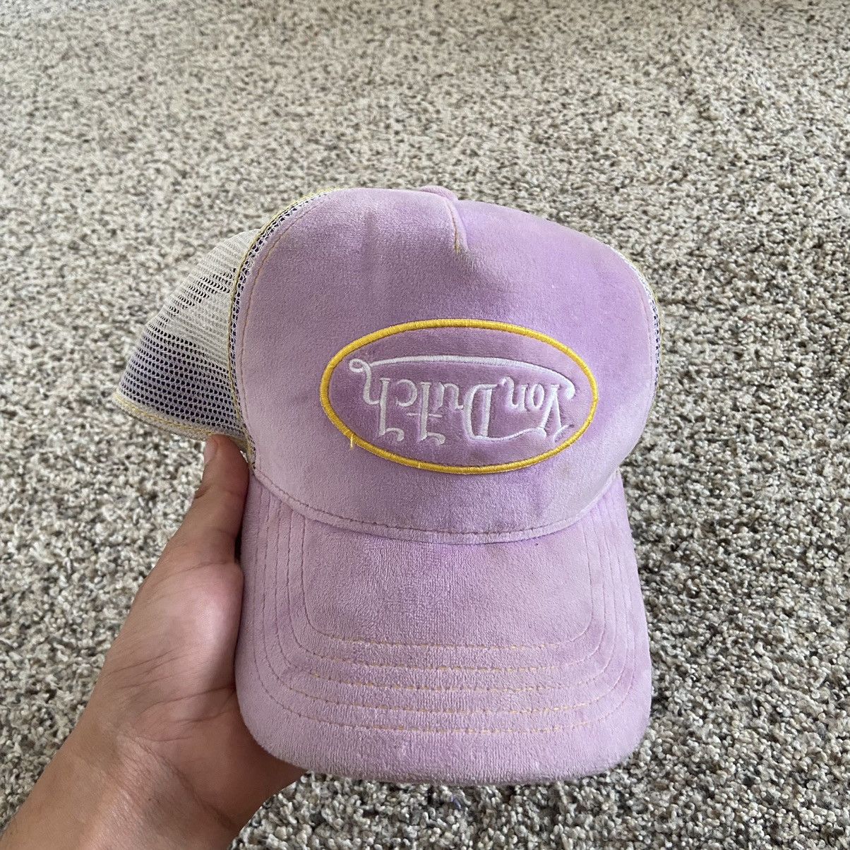 Vintage Von Dutch Pink Trucker Hat Size ONE SIZE - 9 Thumbnail