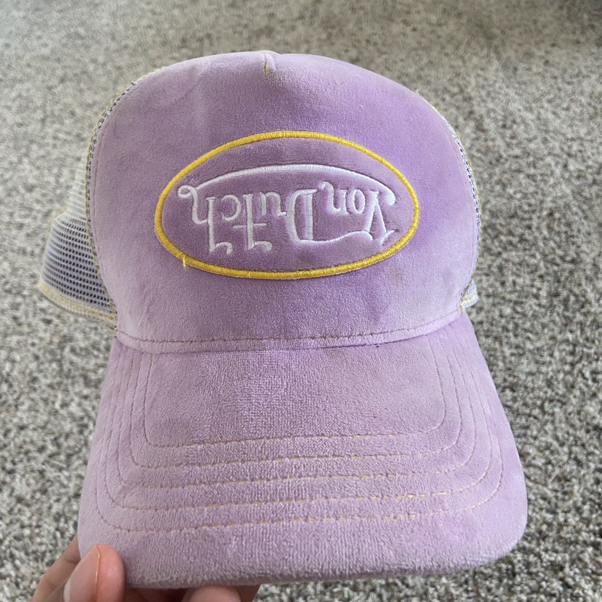 Vintage Von Dutch Pink Trucker Hat Size ONE SIZE - 4 Thumbnail