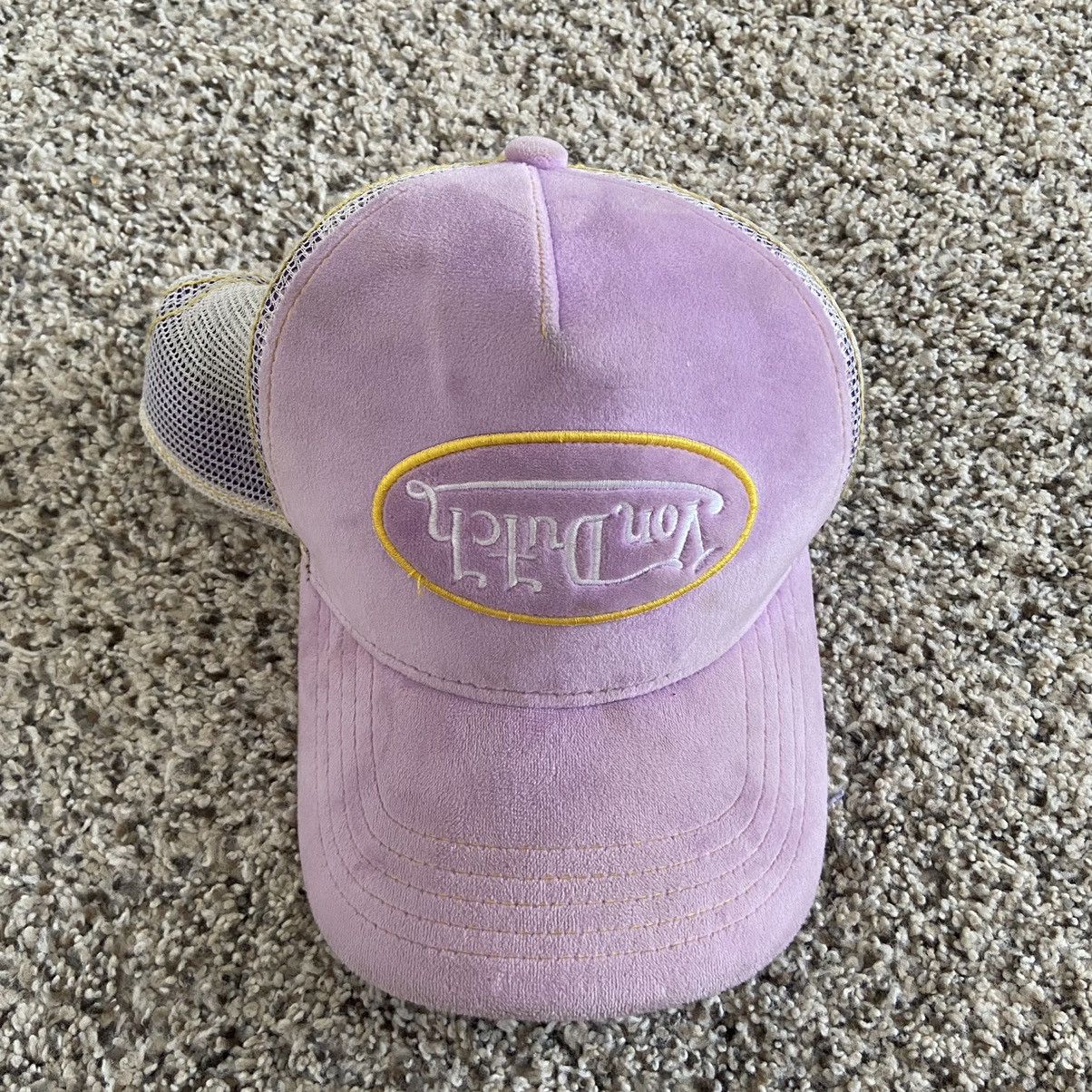 Vintage Von Dutch Pink Trucker Hat Size ONE SIZE - 1 Thumbnail