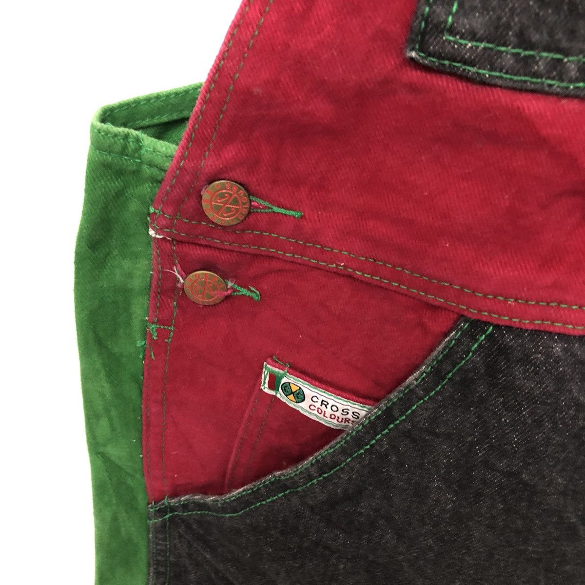 Vintage Cross Colours Overall 90s