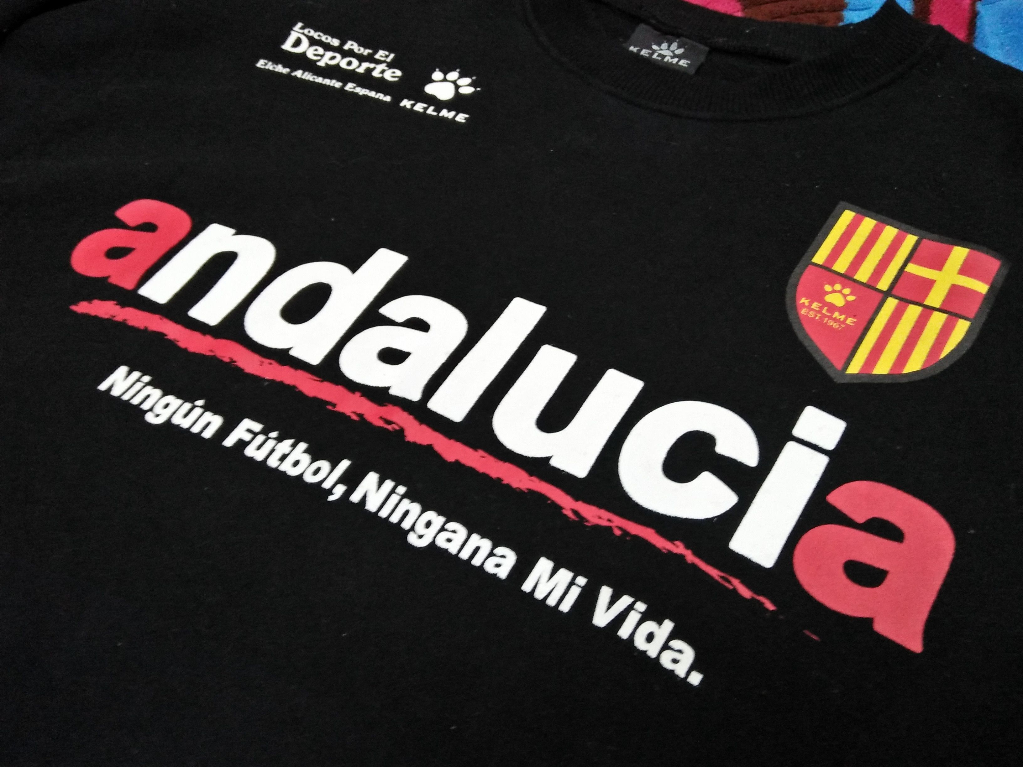 Other New Millennium Sports S.L. Kelme Andalucia Black Sweatshirt Size US XL / EU 56 / 4 - 3 Thumbnail