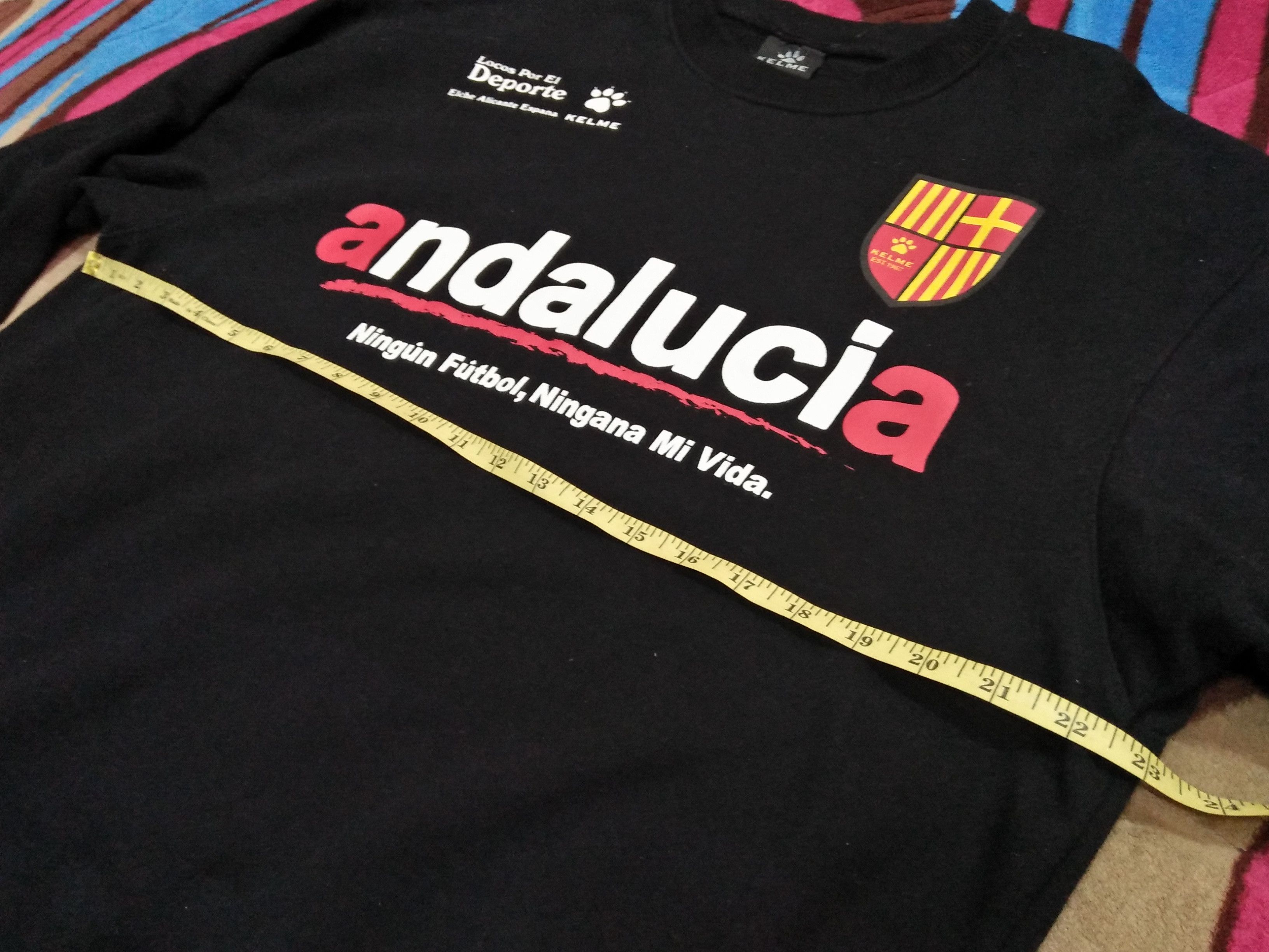 Other New Millennium Sports S.L. Kelme Andalucia Black Sweatshirt Size US XL / EU 56 / 4 - 10 Thumbnail