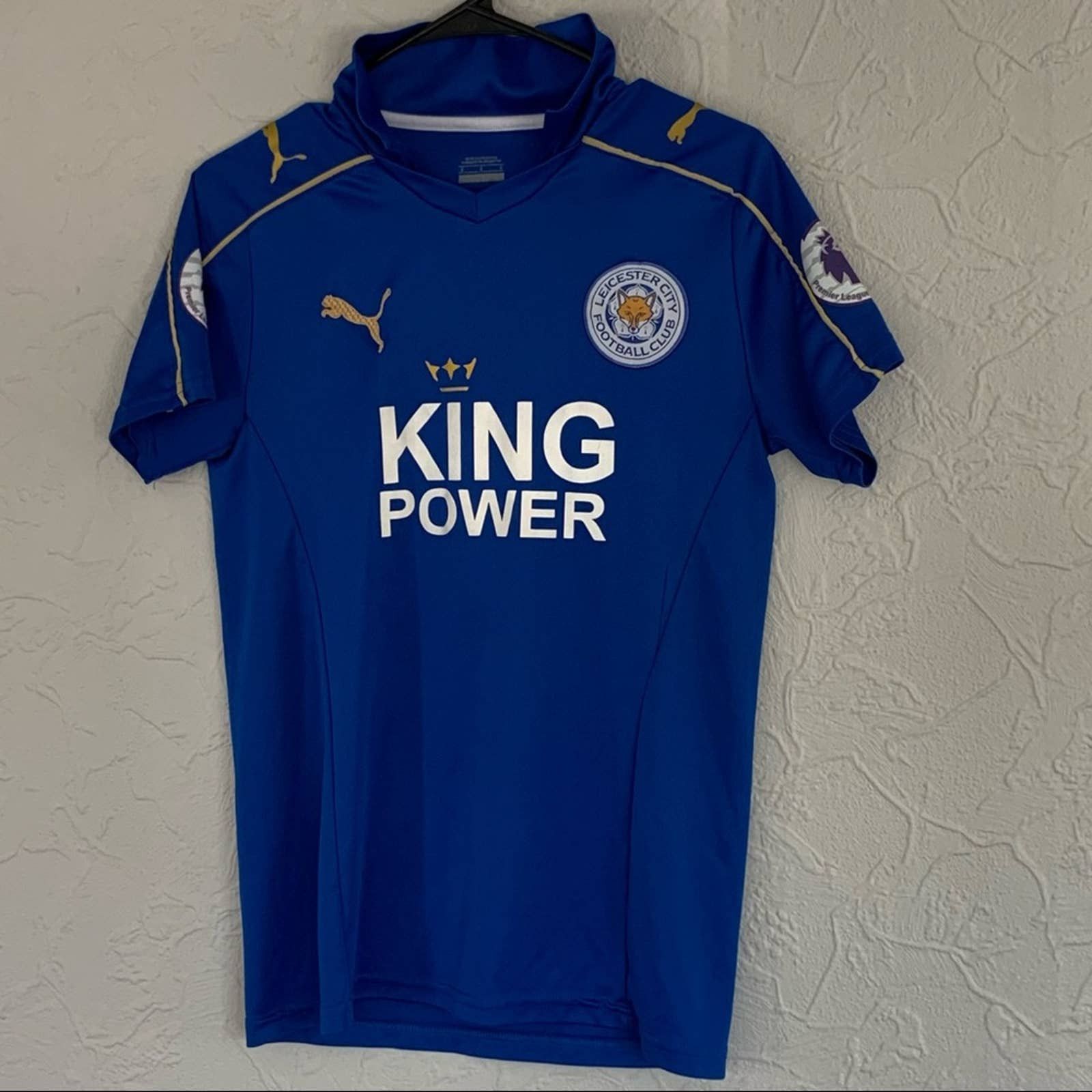 PUMA Leicester City F.C. JAMIE VARDY Soccer Jersey Men's Size 2024 XL