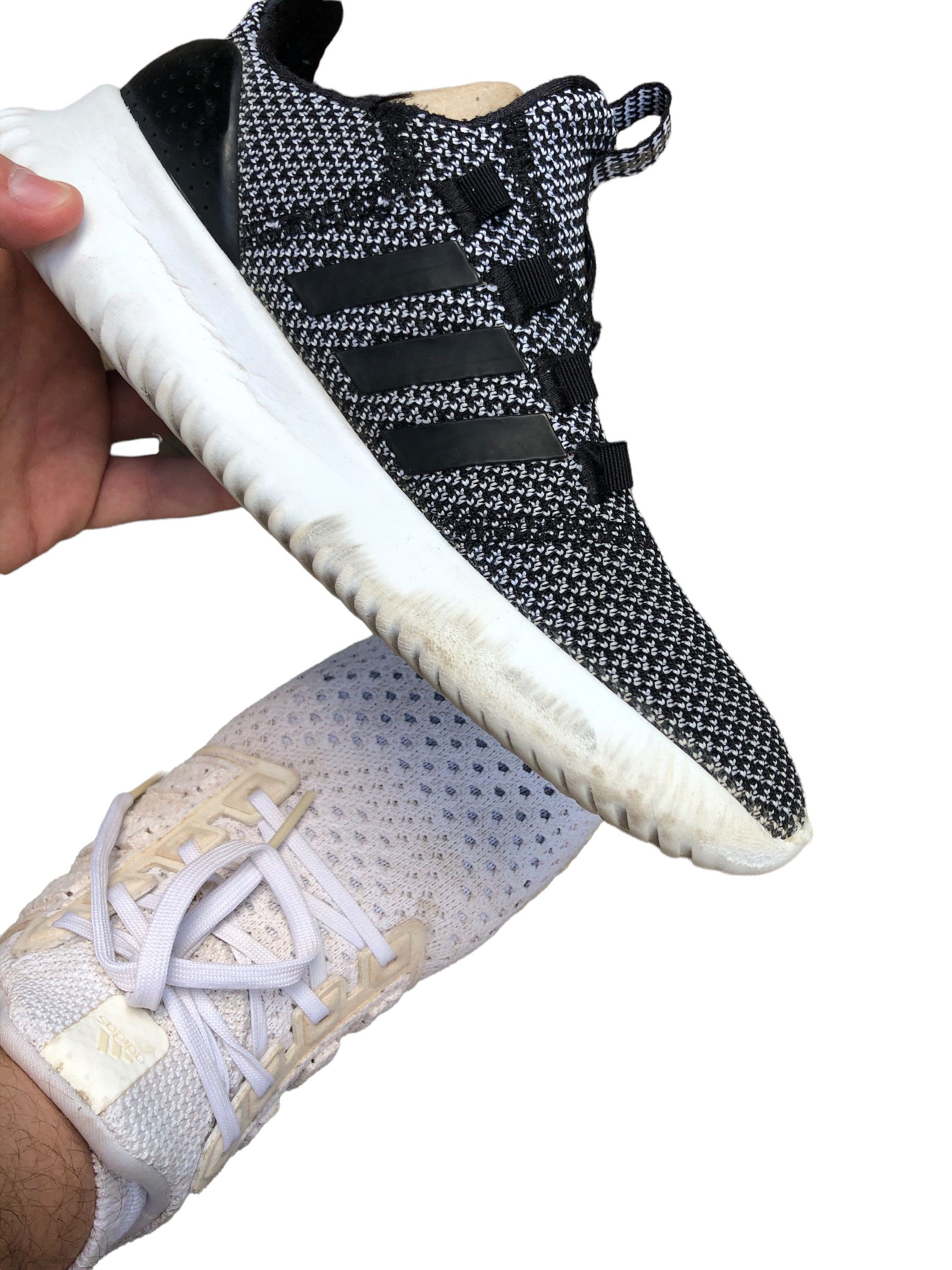 RARE 2018 Adidas Cloudfoam Ultimate Black/black-silver