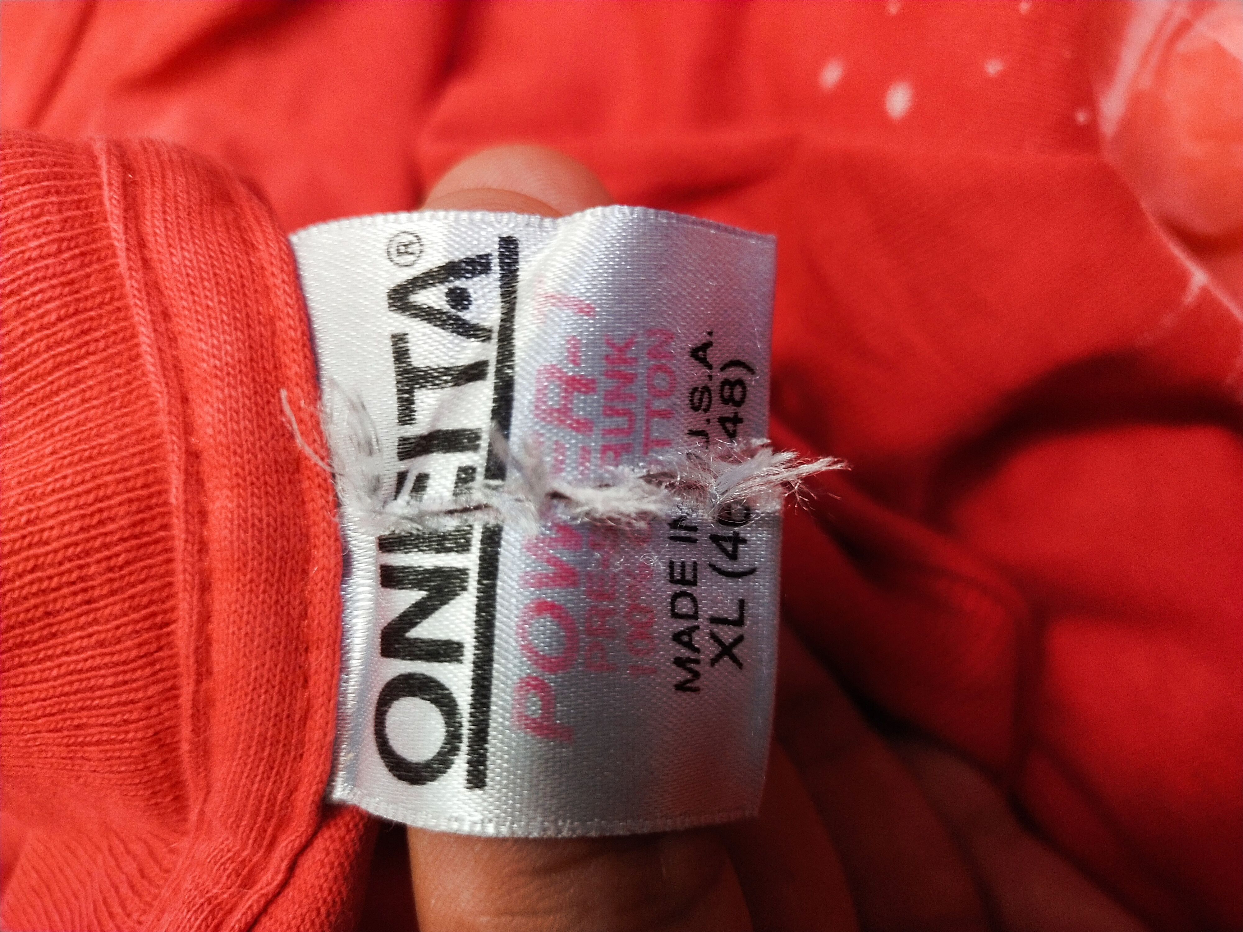 Vintage Oneita (San Francisco) Red T-shirt #3560 Size US XL / EU 56 / 4 - 9 Thumbnail