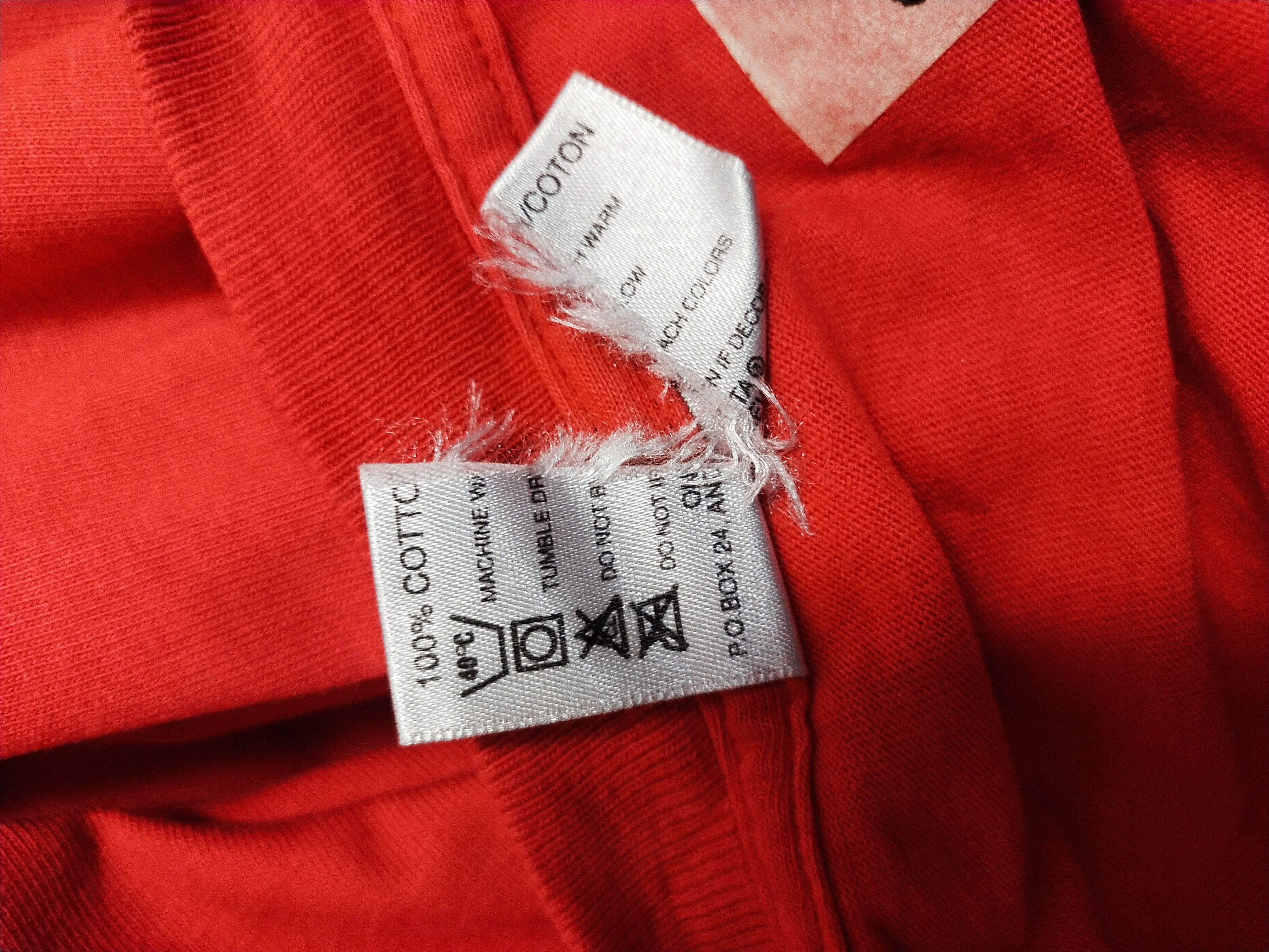 Vintage Oneita (San Francisco) Red T-shirt #3560 Size US XL / EU 56 / 4 - 10 Thumbnail