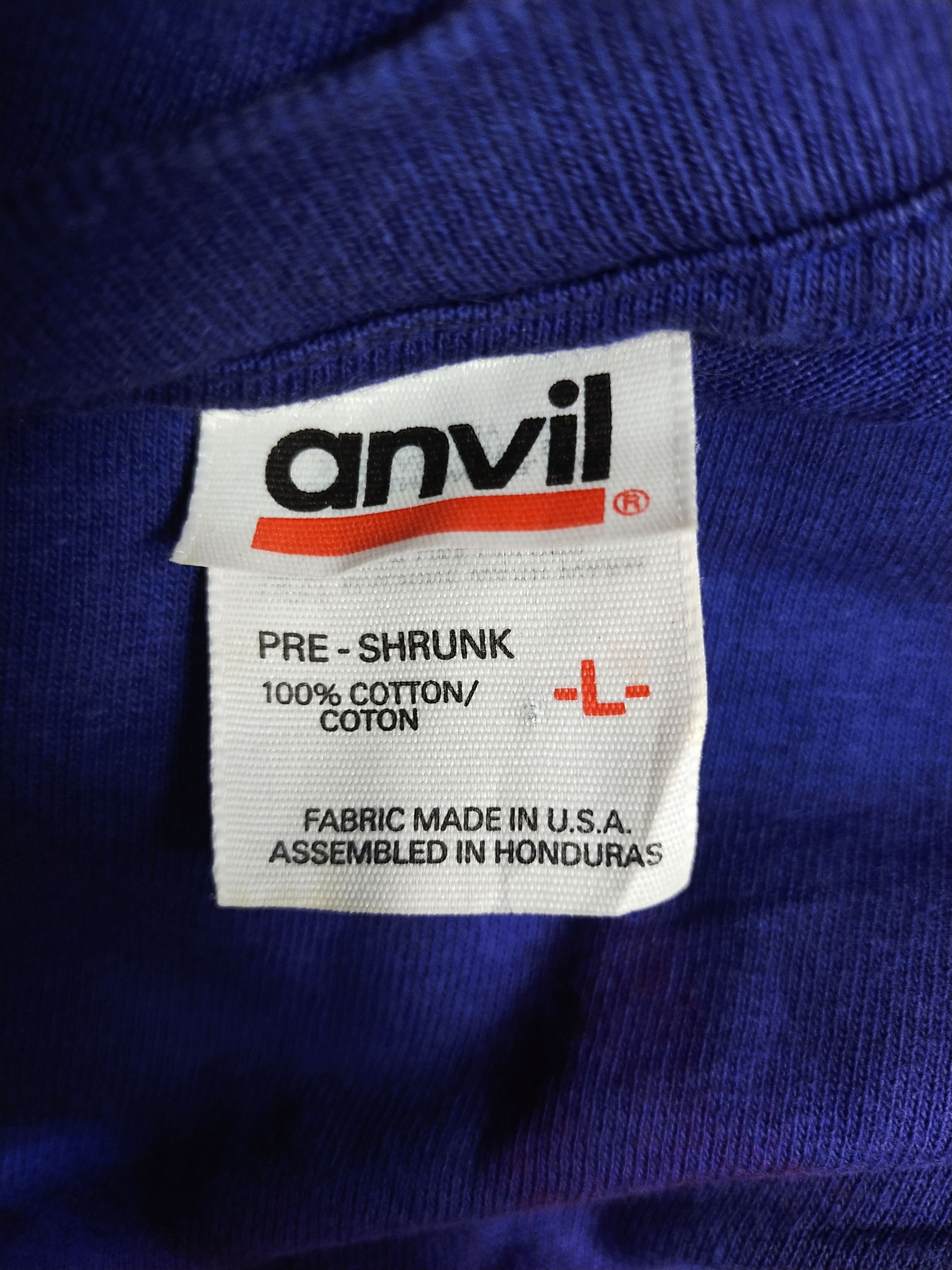 Anvil Alaska eagle american Anvil Blue T-shirt #3555 Size US L / EU 52-54 / 3 - 13 Thumbnail