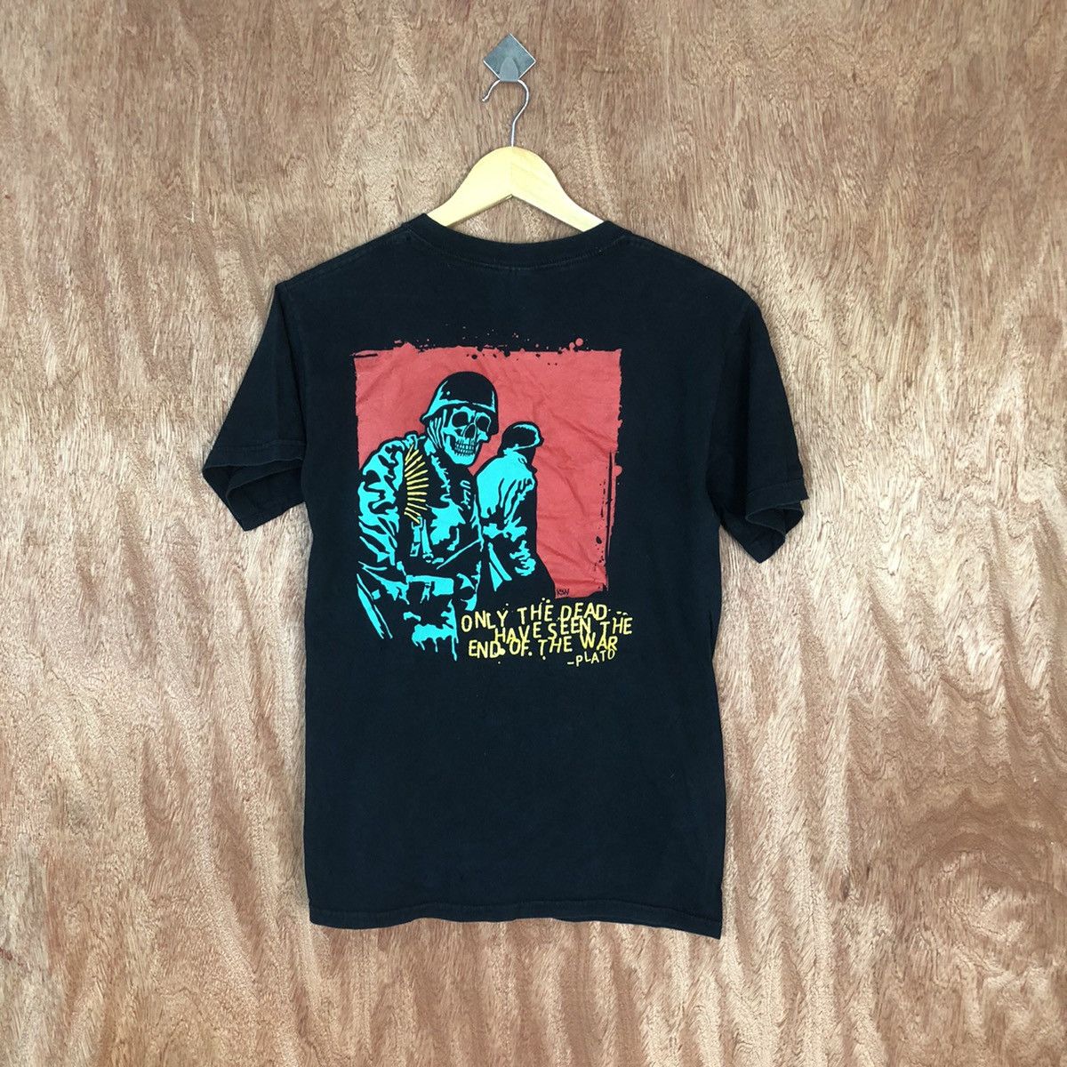 Band Tees D Lamb Of God Metal band vintage Dark Blue #2180 Size US S / EU 44-46 / 1 - 6 Thumbnail