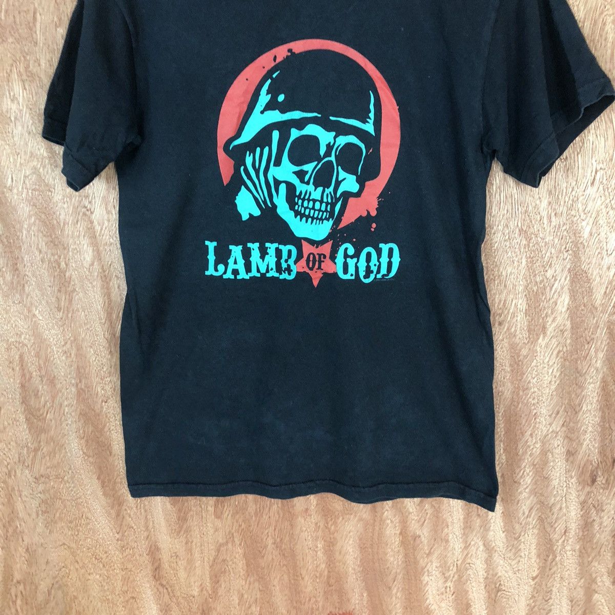 Band Tees D Lamb Of God Metal band vintage Dark Blue #2180 Size US S / EU 44-46 / 1 - 3 Thumbnail