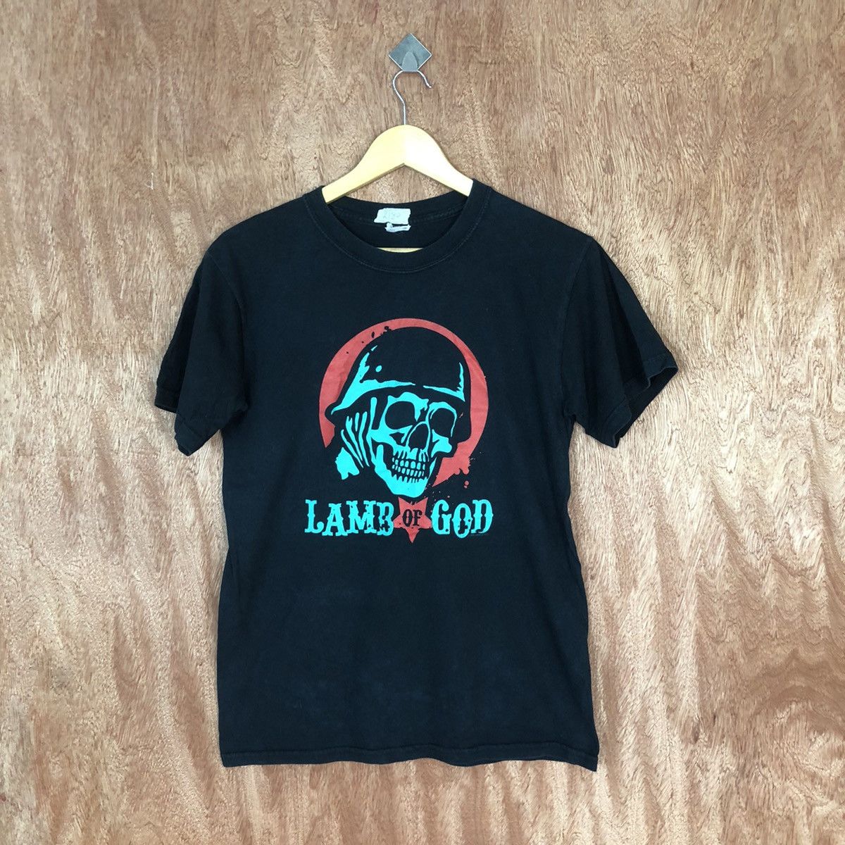 Band Tees D Lamb Of God Metal band vintage Dark Blue #2180 Size US S / EU 44-46 / 1 - 1 Thumbnail