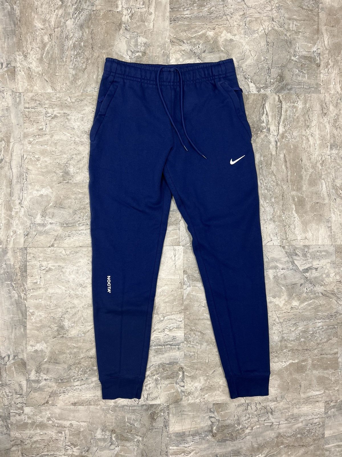 Nike x Drake NOCTA Cardinal Stock Fleece Pants Navy